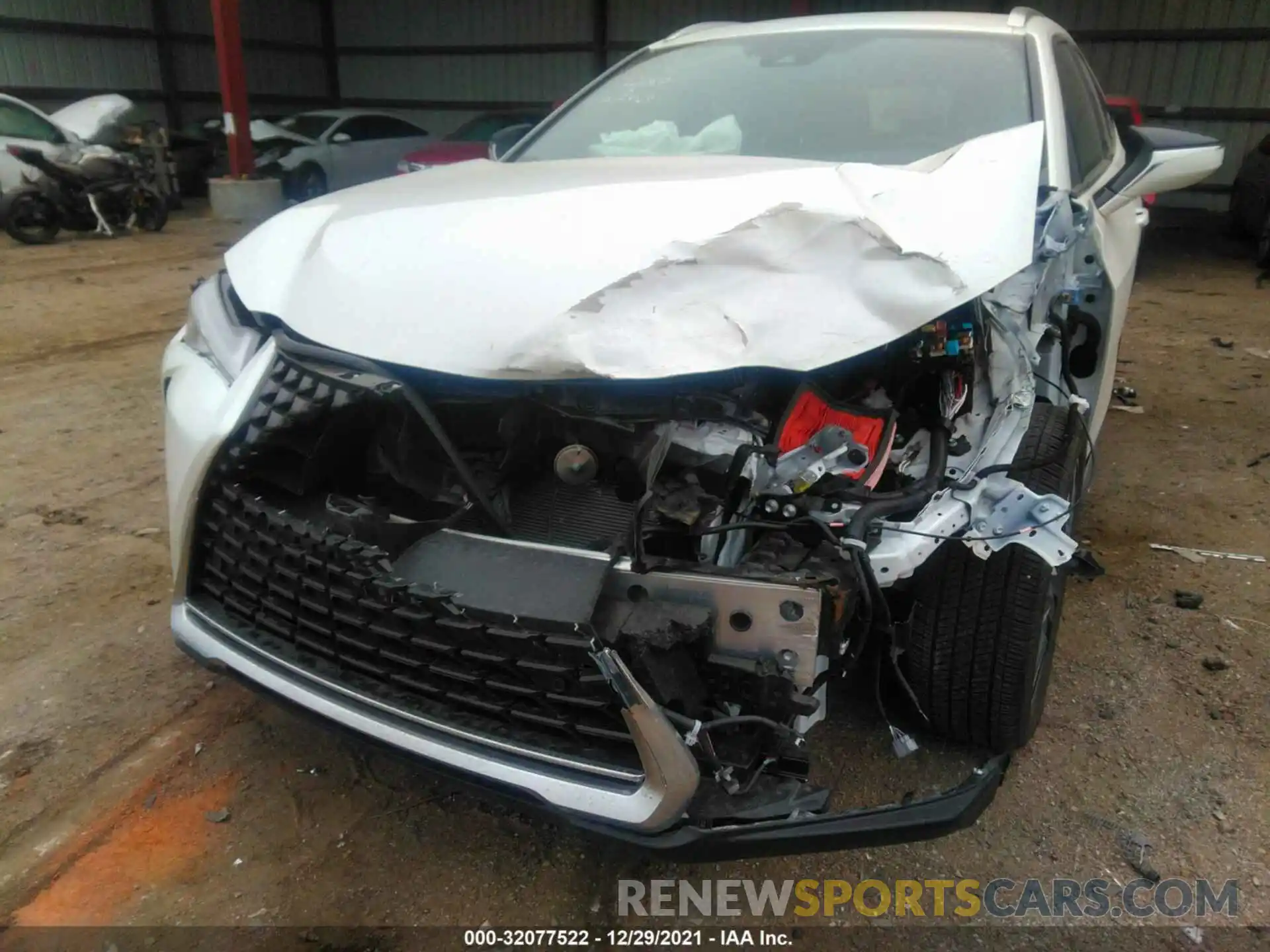 6 Photograph of a damaged car JTHX9JBH6M2049774 LEXUS UX 2021