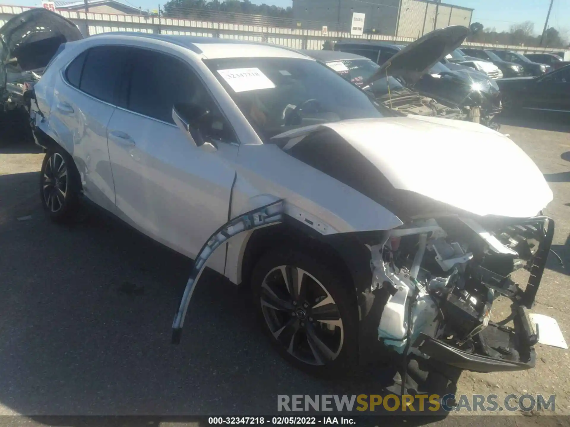 1 Photograph of a damaged car JTHP3JBH7N2046126 LEXUS UX 2022