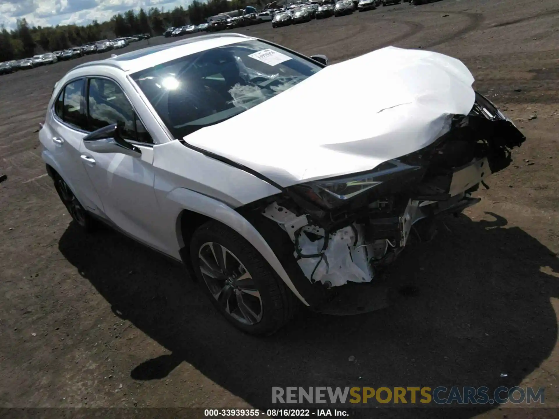 1 Photograph of a damaged car JTHP9JBH5N2061058 LEXUS UX 2022