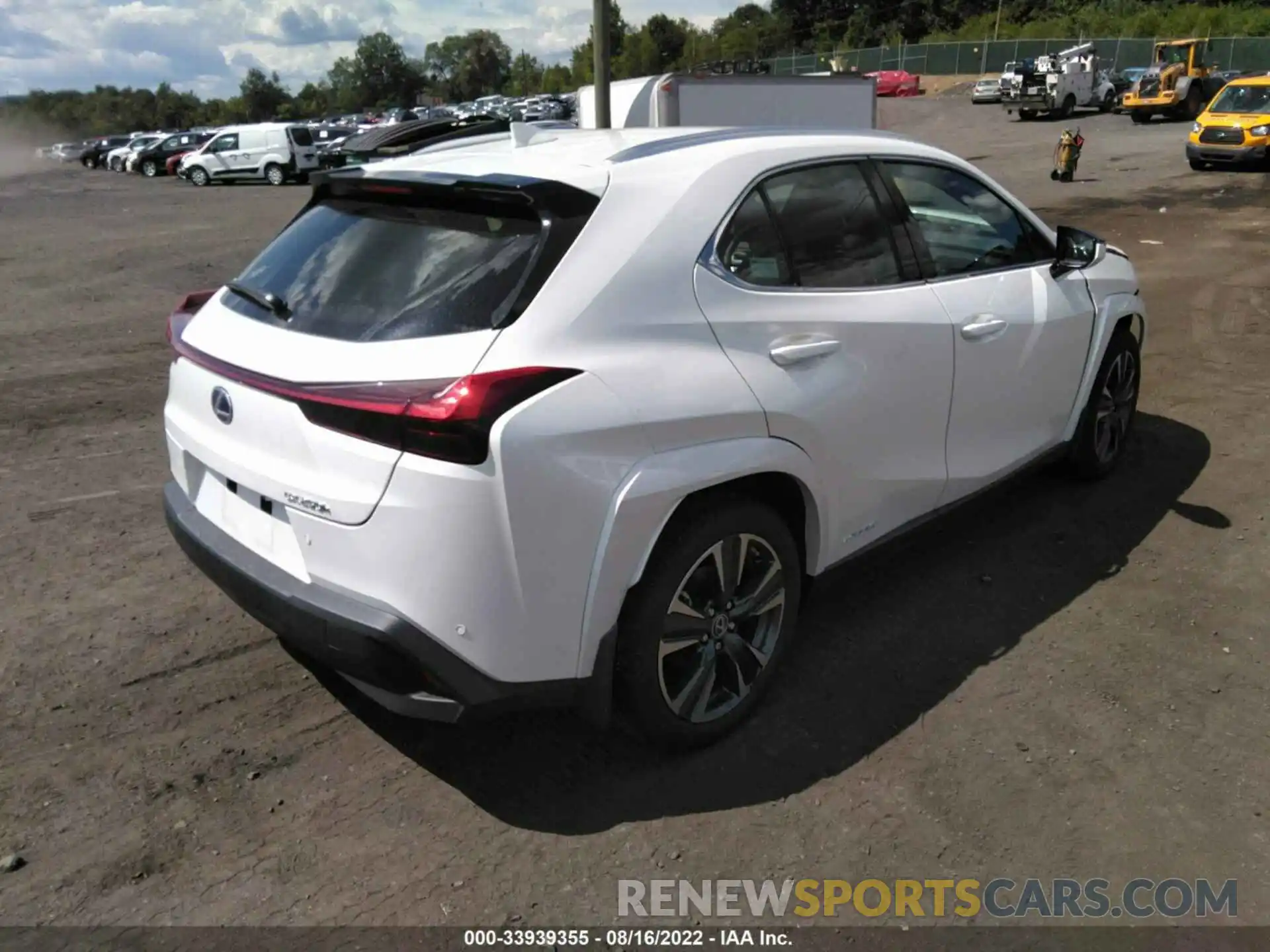 4 Photograph of a damaged car JTHP9JBH5N2061058 LEXUS UX 2022