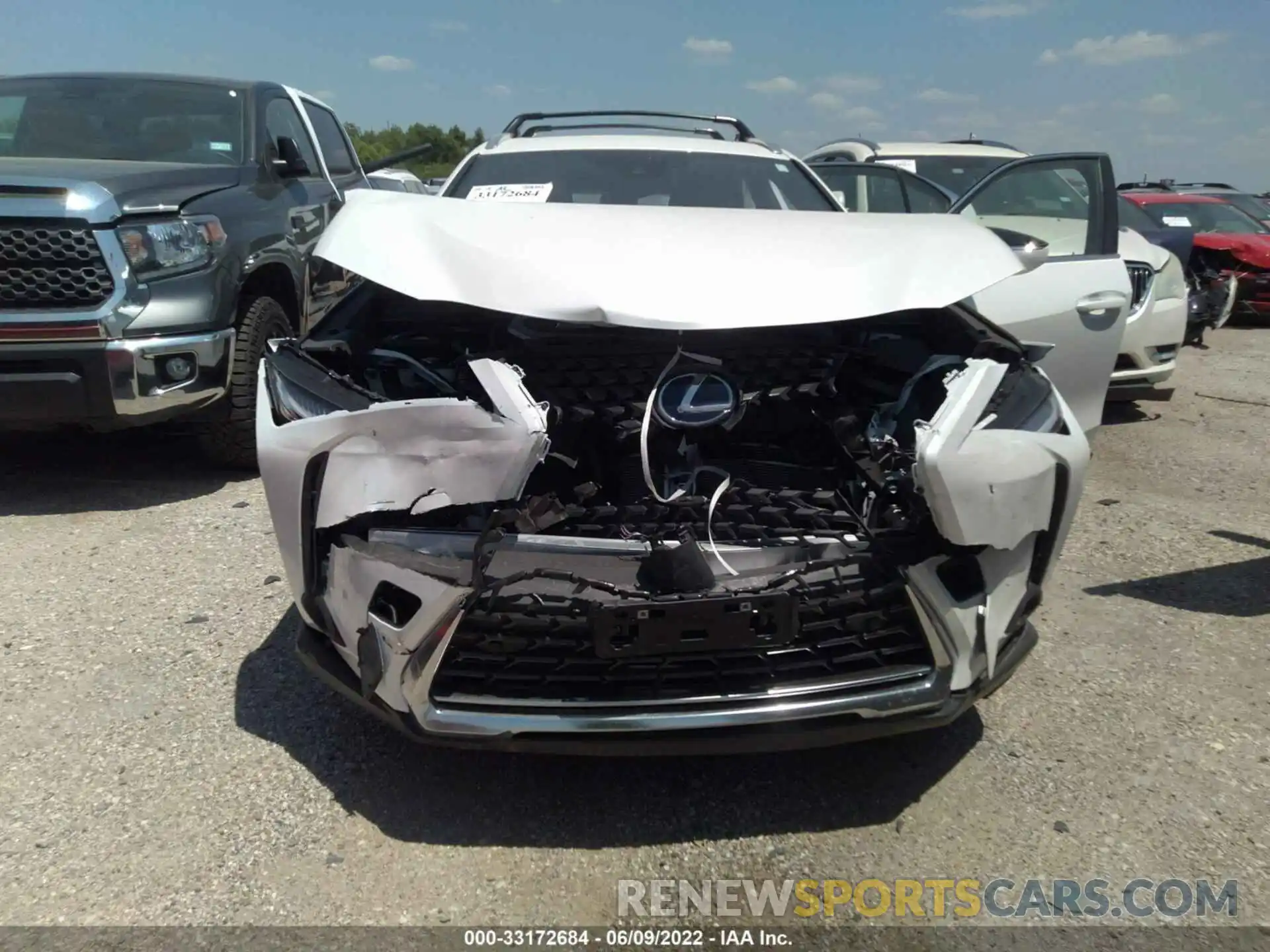 6 Photograph of a damaged car JTHP9JBH7N2055410 LEXUS UX 2022