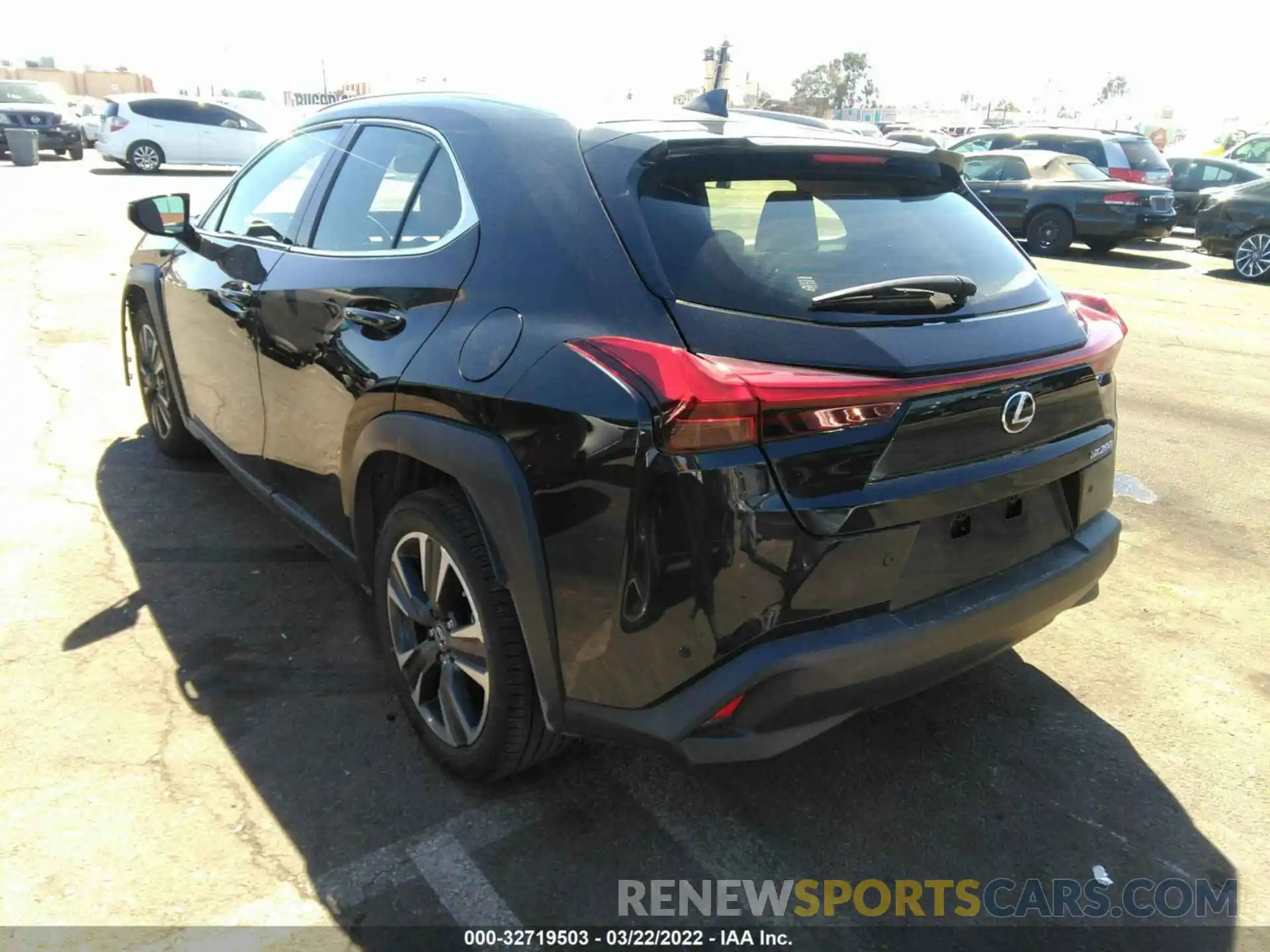 3 Photograph of a damaged car JTHX3JBH7N2047437 LEXUS UX 2022