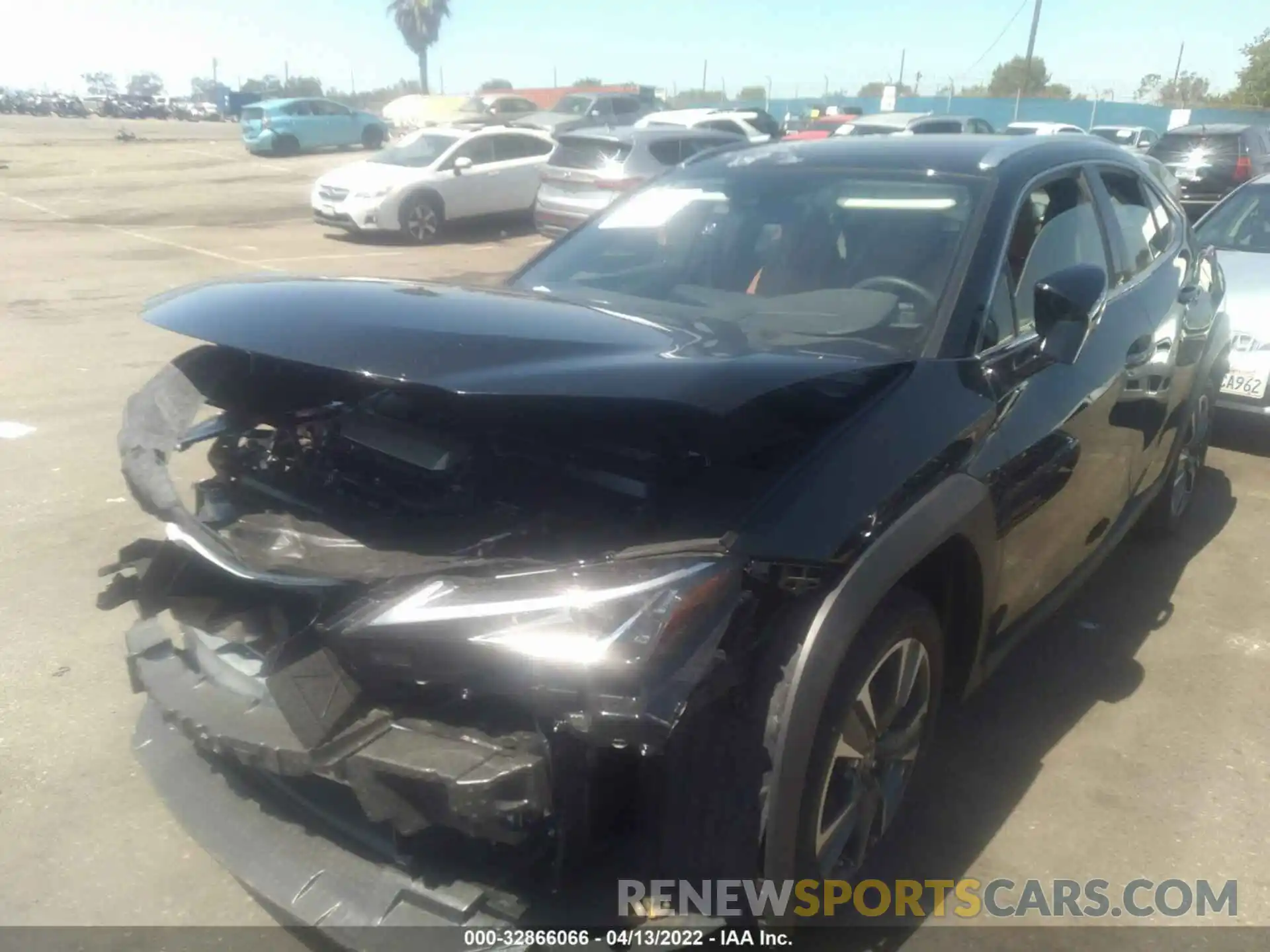 2 Photograph of a damaged car JTHX3JBHXN2048162 LEXUS UX 2022