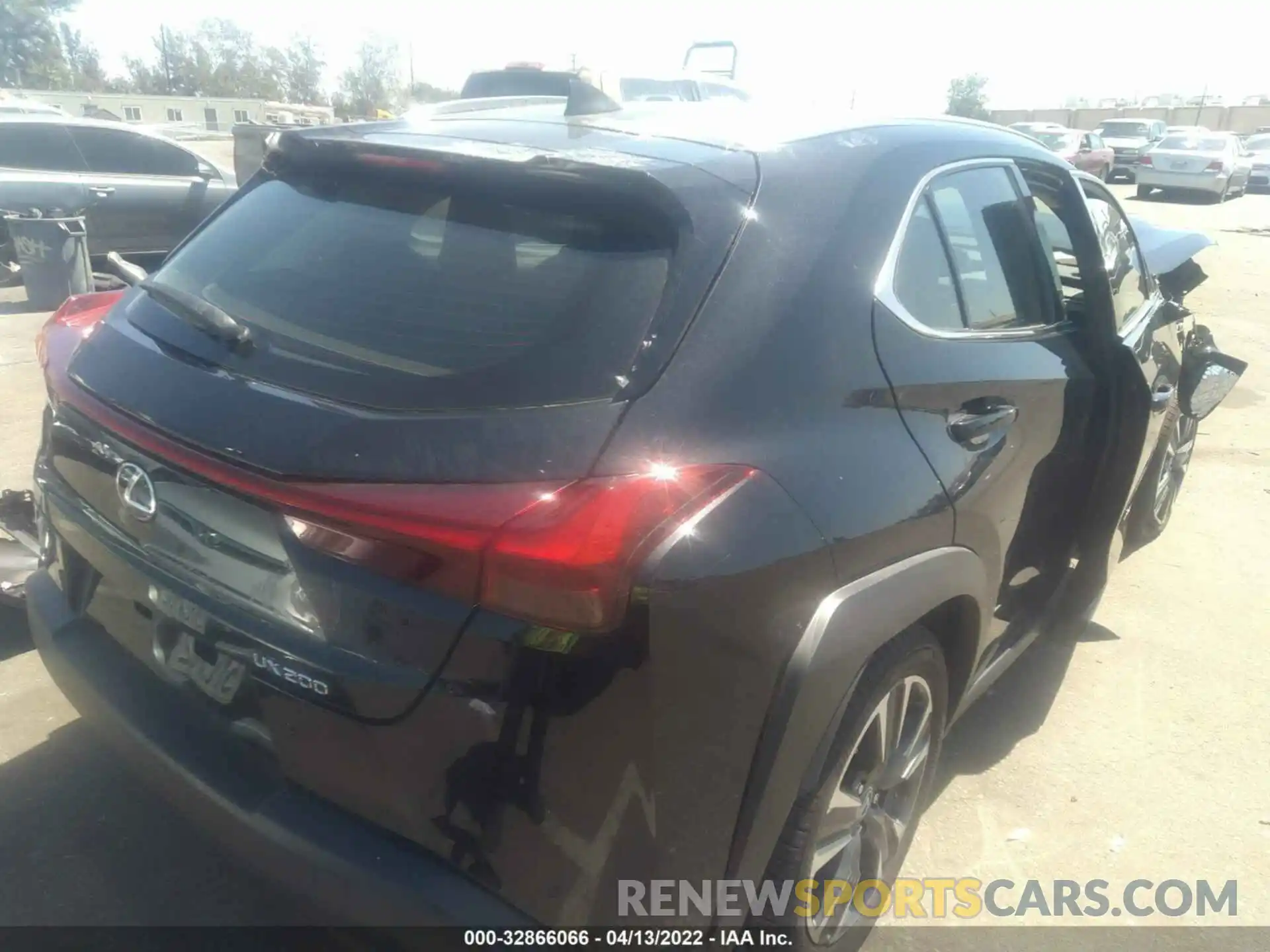 4 Photograph of a damaged car JTHX3JBHXN2048162 LEXUS UX 2022