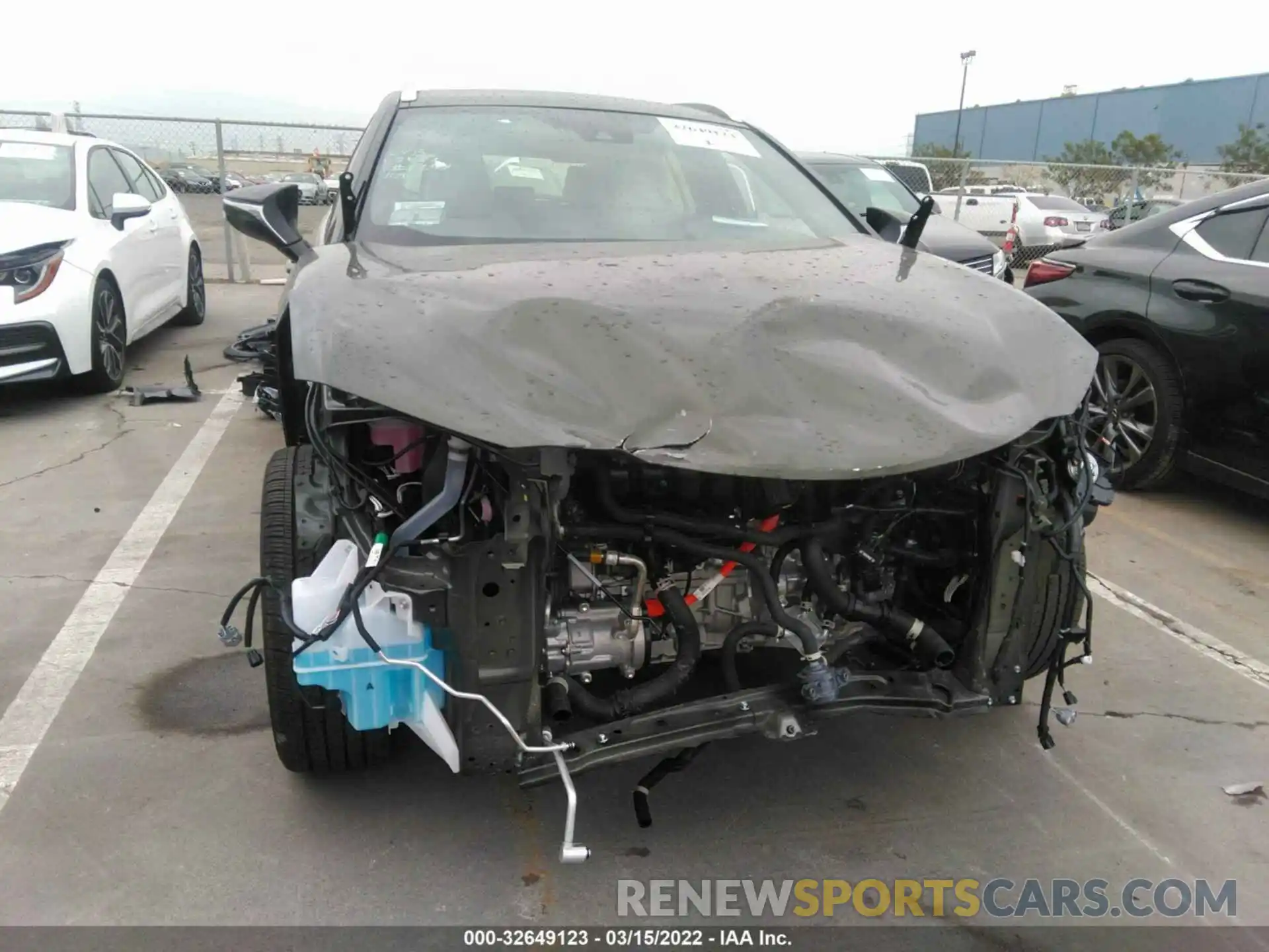 6 Photograph of a damaged car JTHX9JBH0N2056642 LEXUS UX 2022