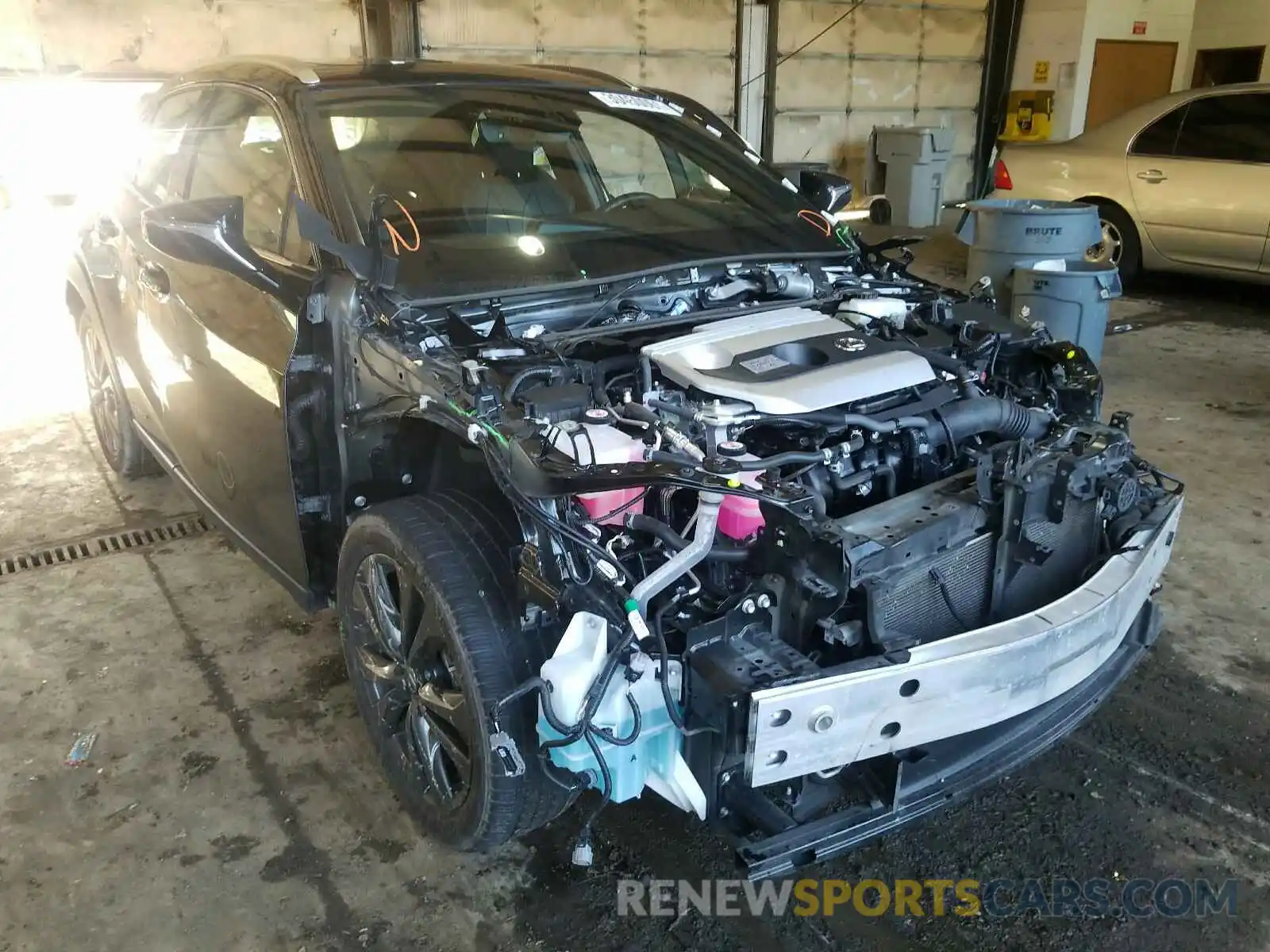 1 Photograph of a damaged car JTHU9JBH0K2004040 LEXUS UX 250H 2019