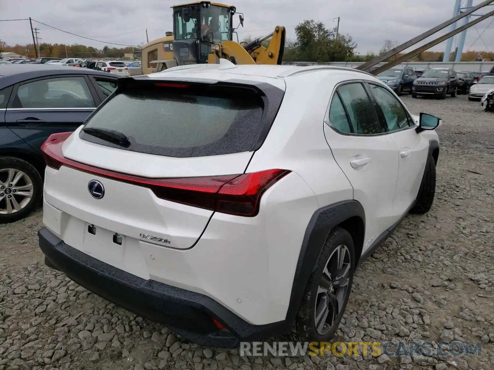 4 Photograph of a damaged car JTHU9JBH0K2009366 LEXUS UX 250H 2019