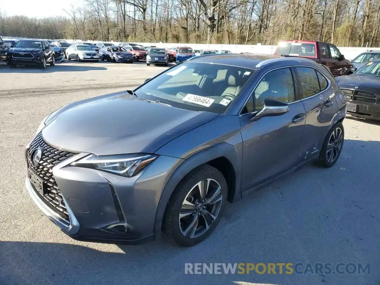 1 Фотография поврежденного автомобиля JTHU9JBH0K2011019 LEXUS UX 250H 2019