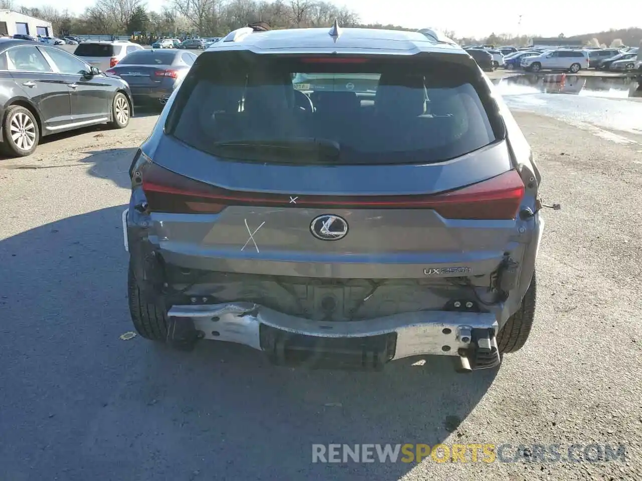 6 Photograph of a damaged car JTHU9JBH0K2011019 LEXUS UX 250H 2019