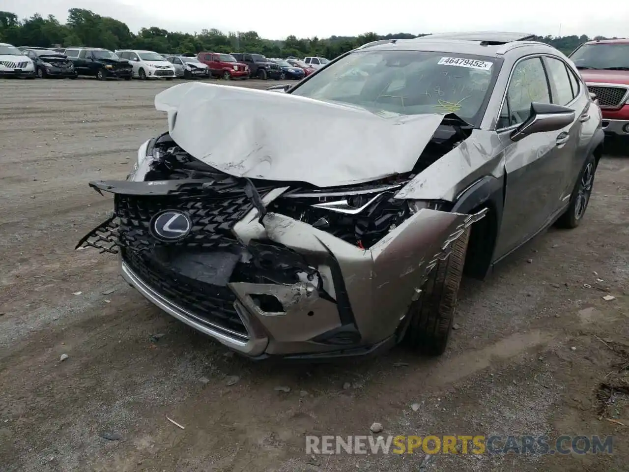 9 Photograph of a damaged car JTHU9JBH0K2013742 LEXUS UX 250H 2019