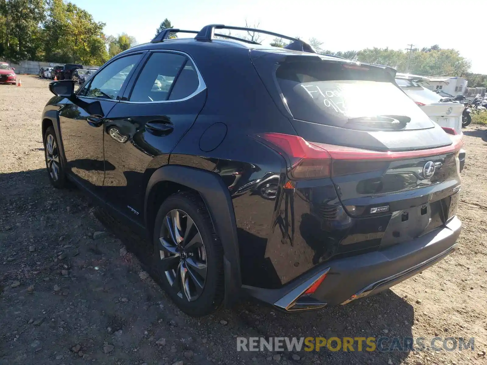 3 Photograph of a damaged car JTHU9JBH0K2016009 LEXUS UX 250H 2019