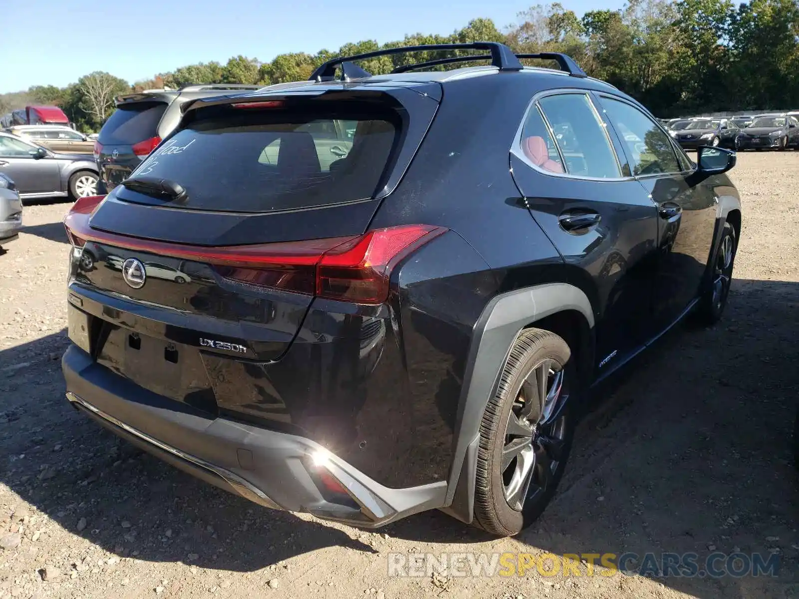 4 Фотография поврежденного автомобиля JTHU9JBH0K2016009 LEXUS UX 250H 2019