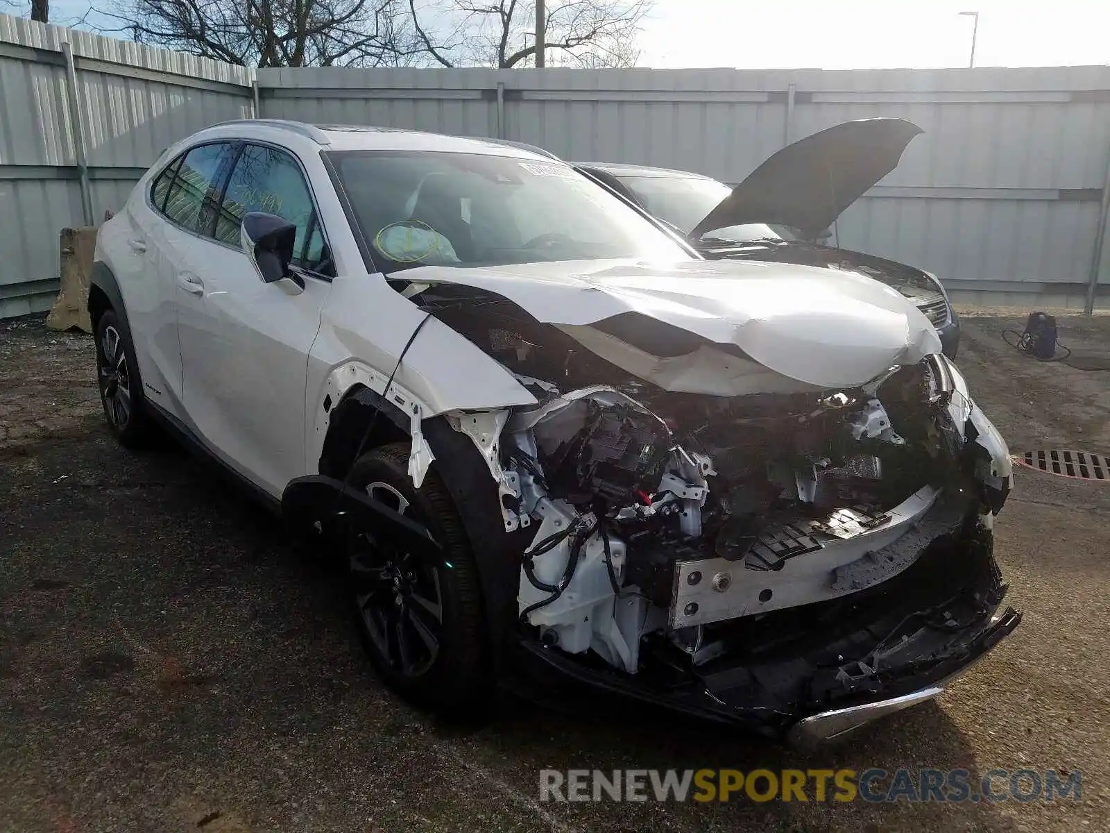 1 Photograph of a damaged car JTHU9JBH1K2002653 LEXUS UX 250H 2019