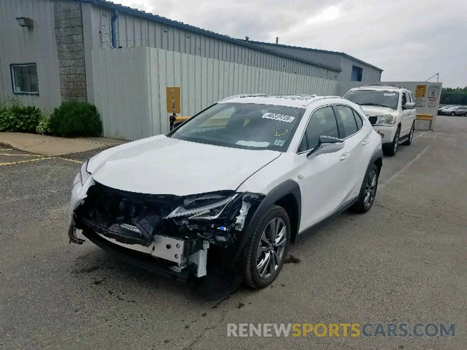 2 Фотография поврежденного автомобиля JTHU9JBH1K2003558 LEXUS UX 250H 2019