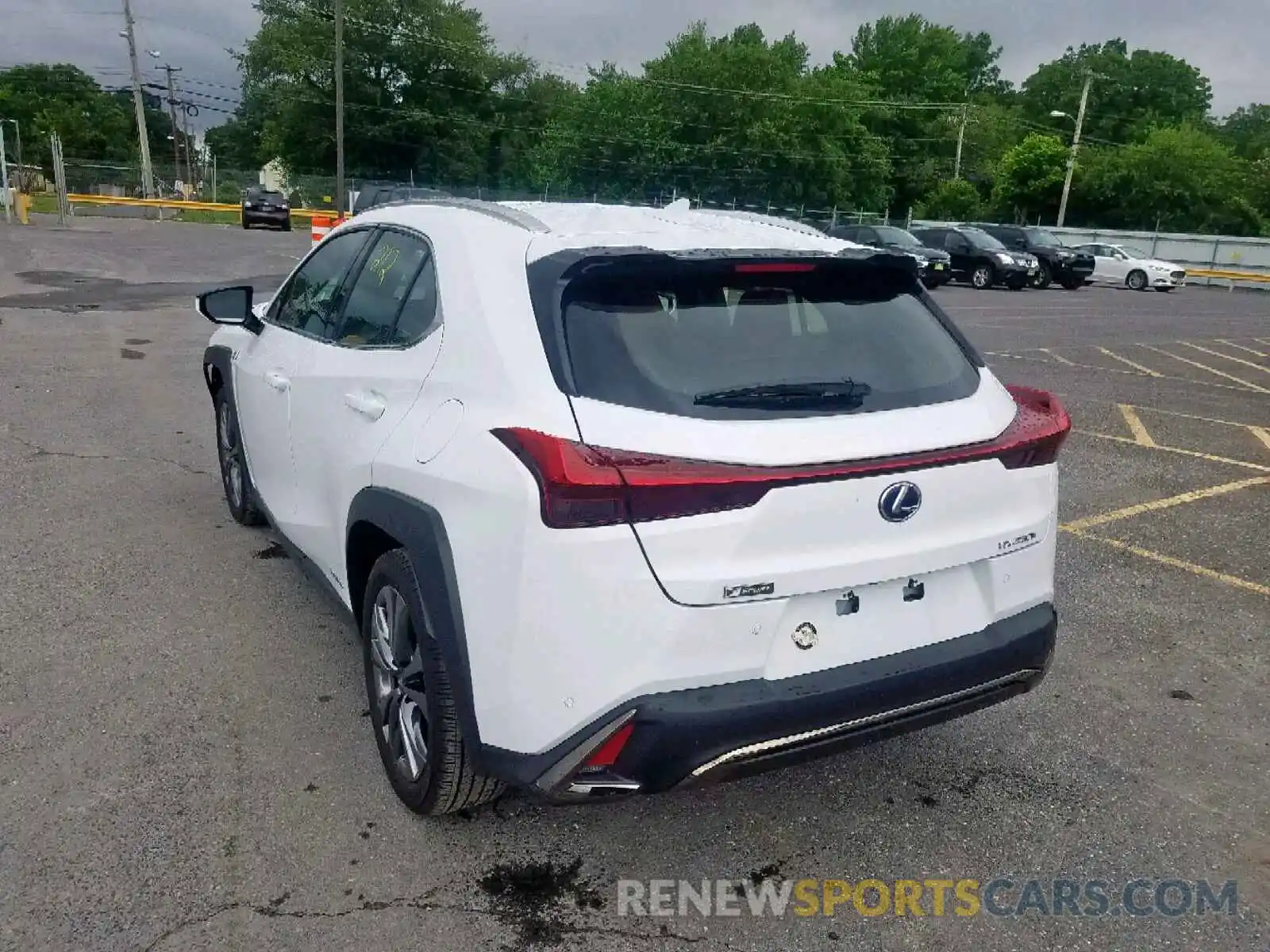 3 Photograph of a damaged car JTHU9JBH1K2003558 LEXUS UX 250H 2019