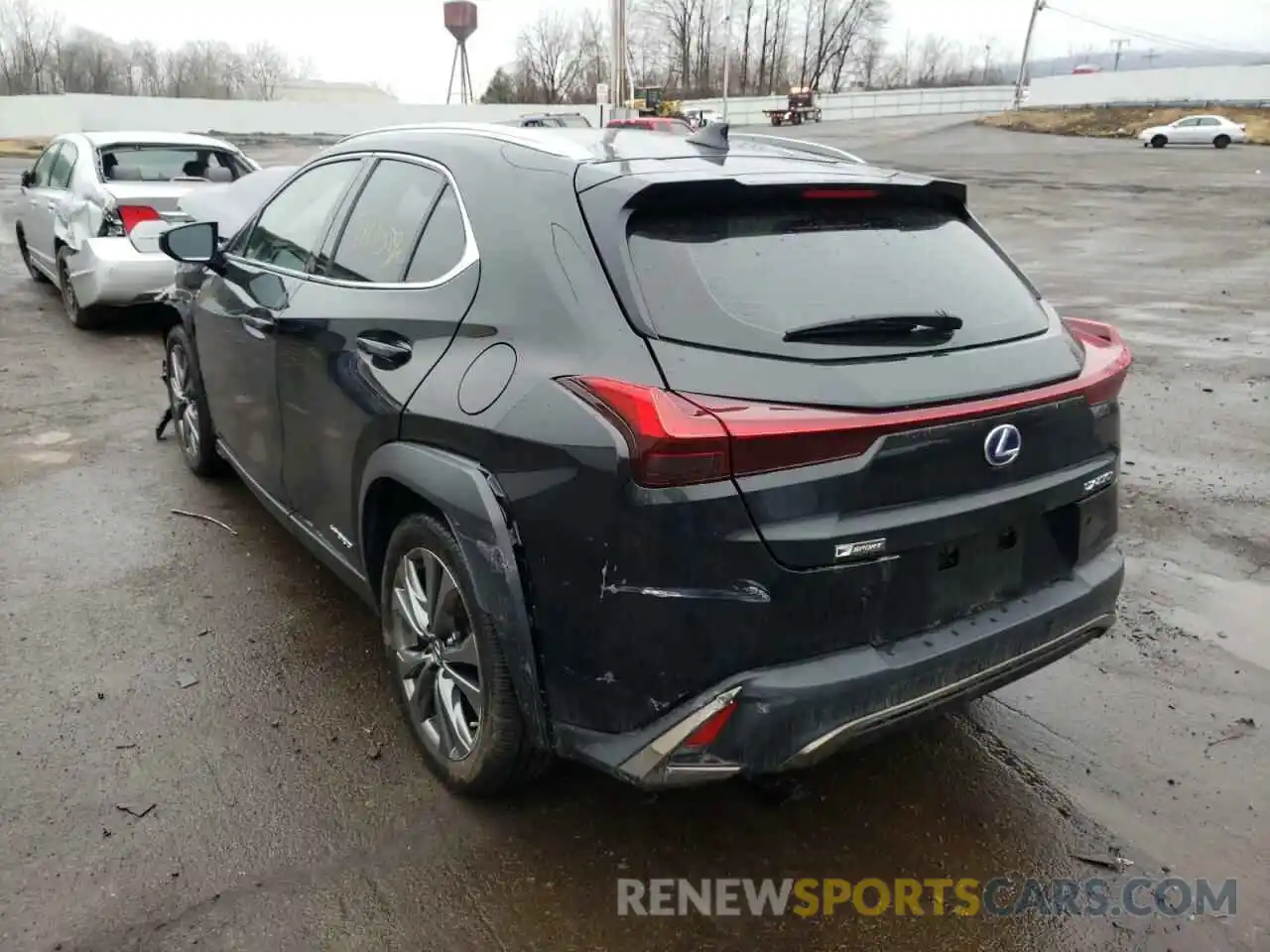 3 Photograph of a damaged car JTHU9JBH1K2014074 LEXUS UX 250H 2019