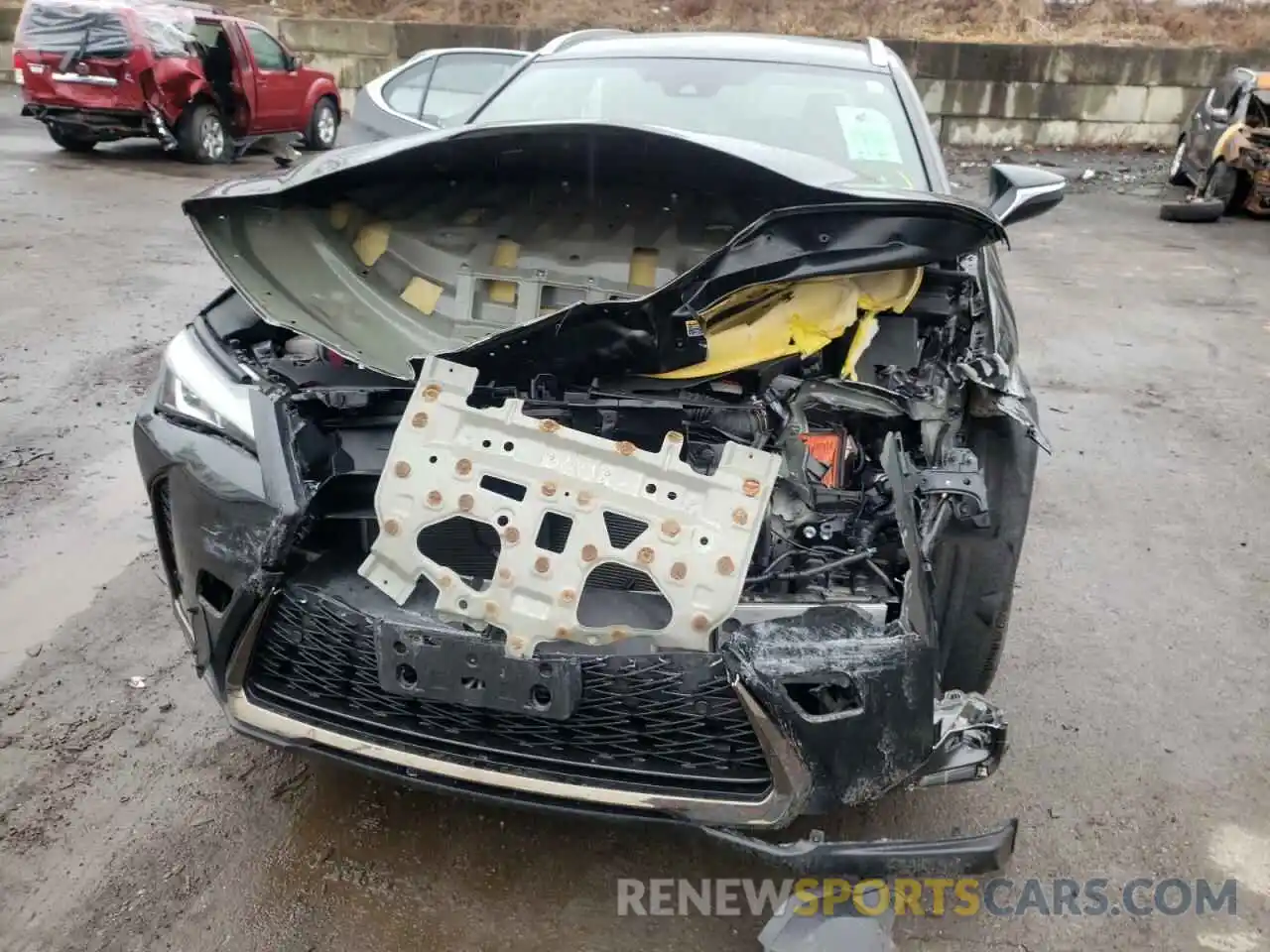 9 Photograph of a damaged car JTHU9JBH1K2014074 LEXUS UX 250H 2019