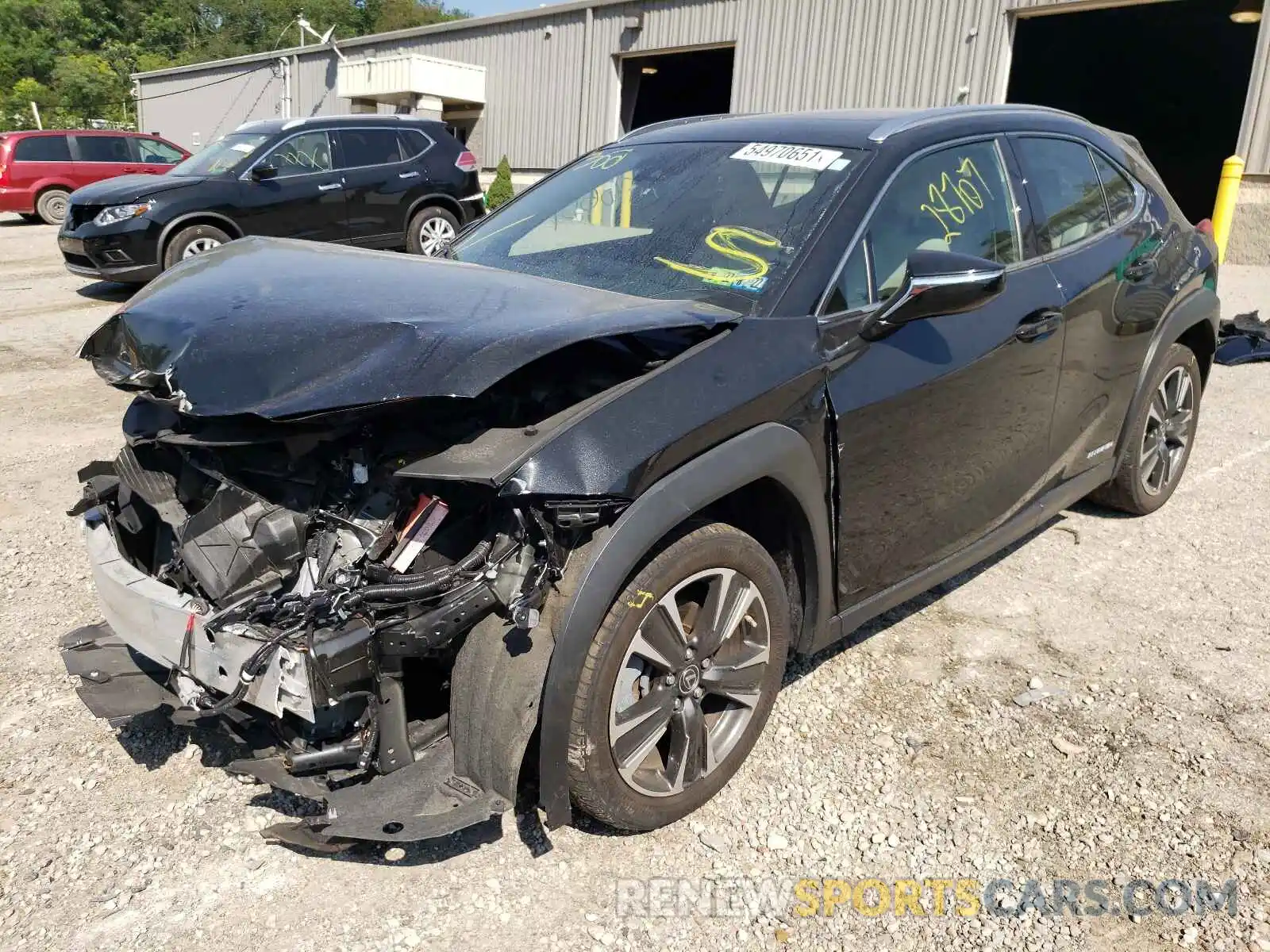 2 Photograph of a damaged car JTHU9JBH2K2011202 LEXUS UX 250H 2019