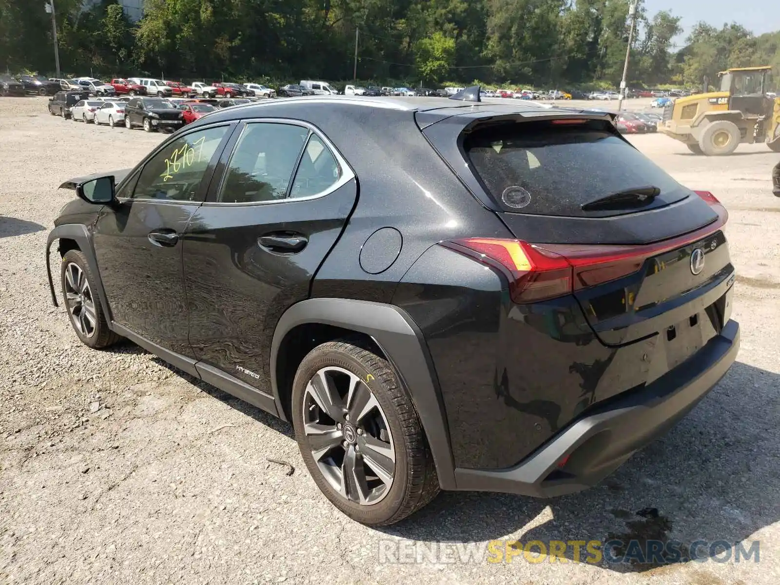 3 Photograph of a damaged car JTHU9JBH2K2011202 LEXUS UX 250H 2019