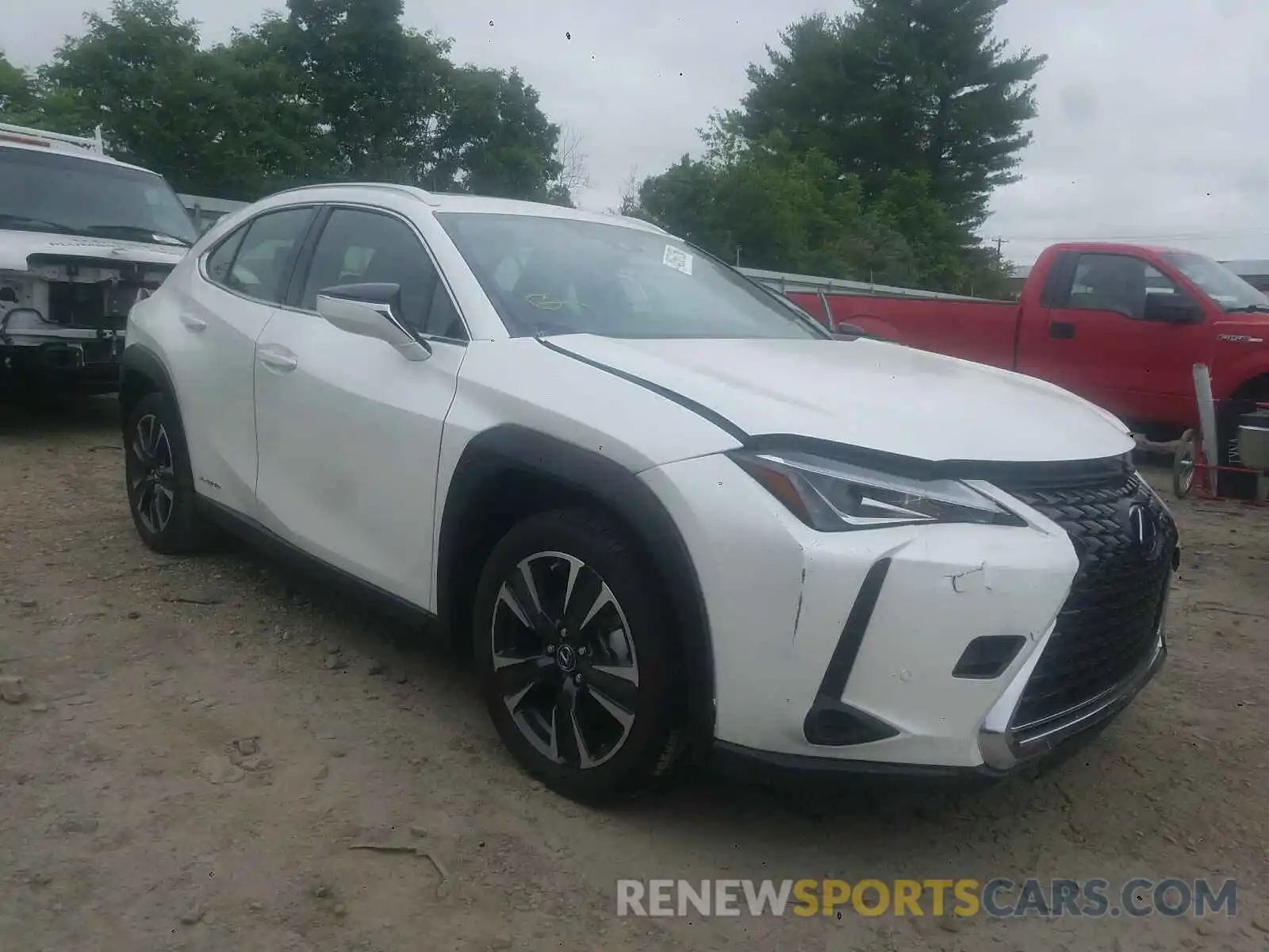 1 Photograph of a damaged car JTHU9JBH2K2015170 LEXUS UX 250H 2019