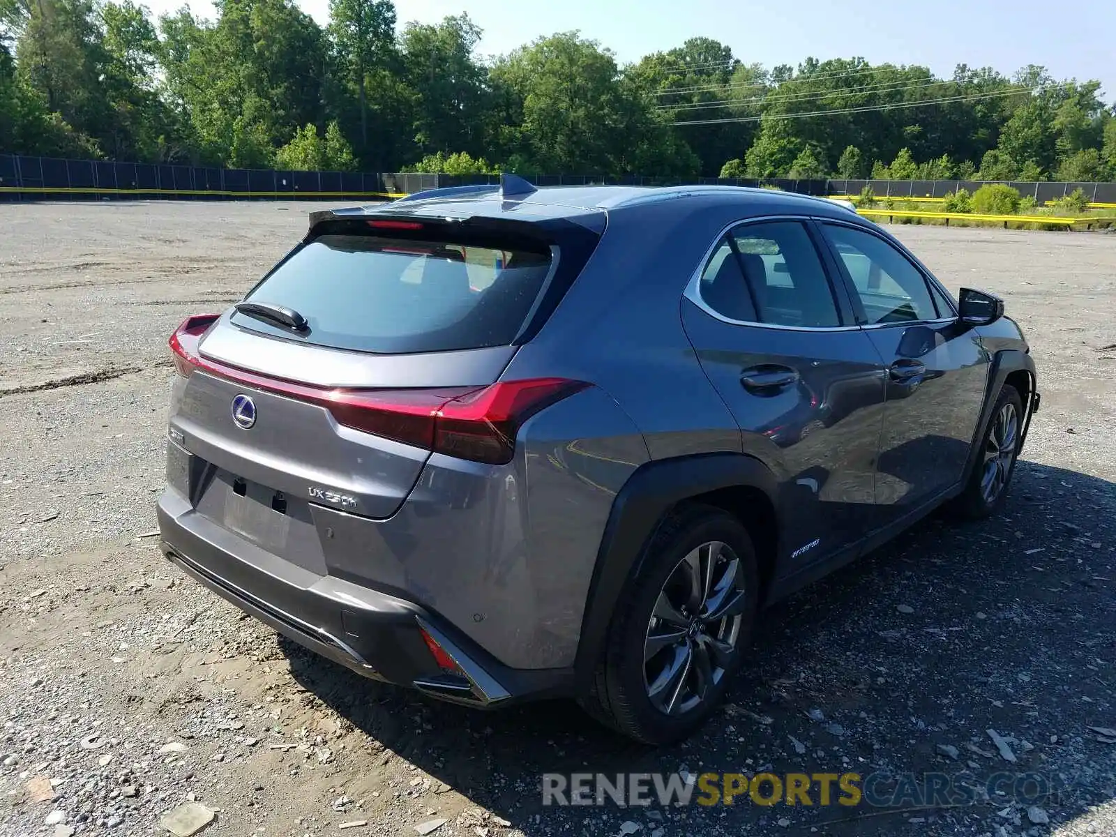 4 Photograph of a damaged car JTHU9JBH2K2015671 LEXUS UX 250H 2019