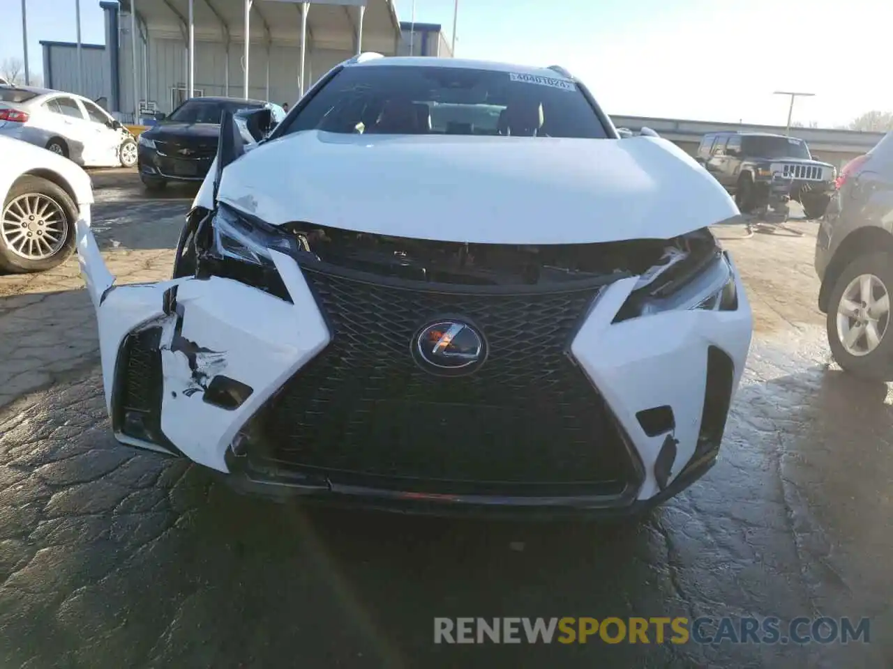 5 Фотография поврежденного автомобиля JTHU9JBH3K2005926 LEXUS UX 250H 2019