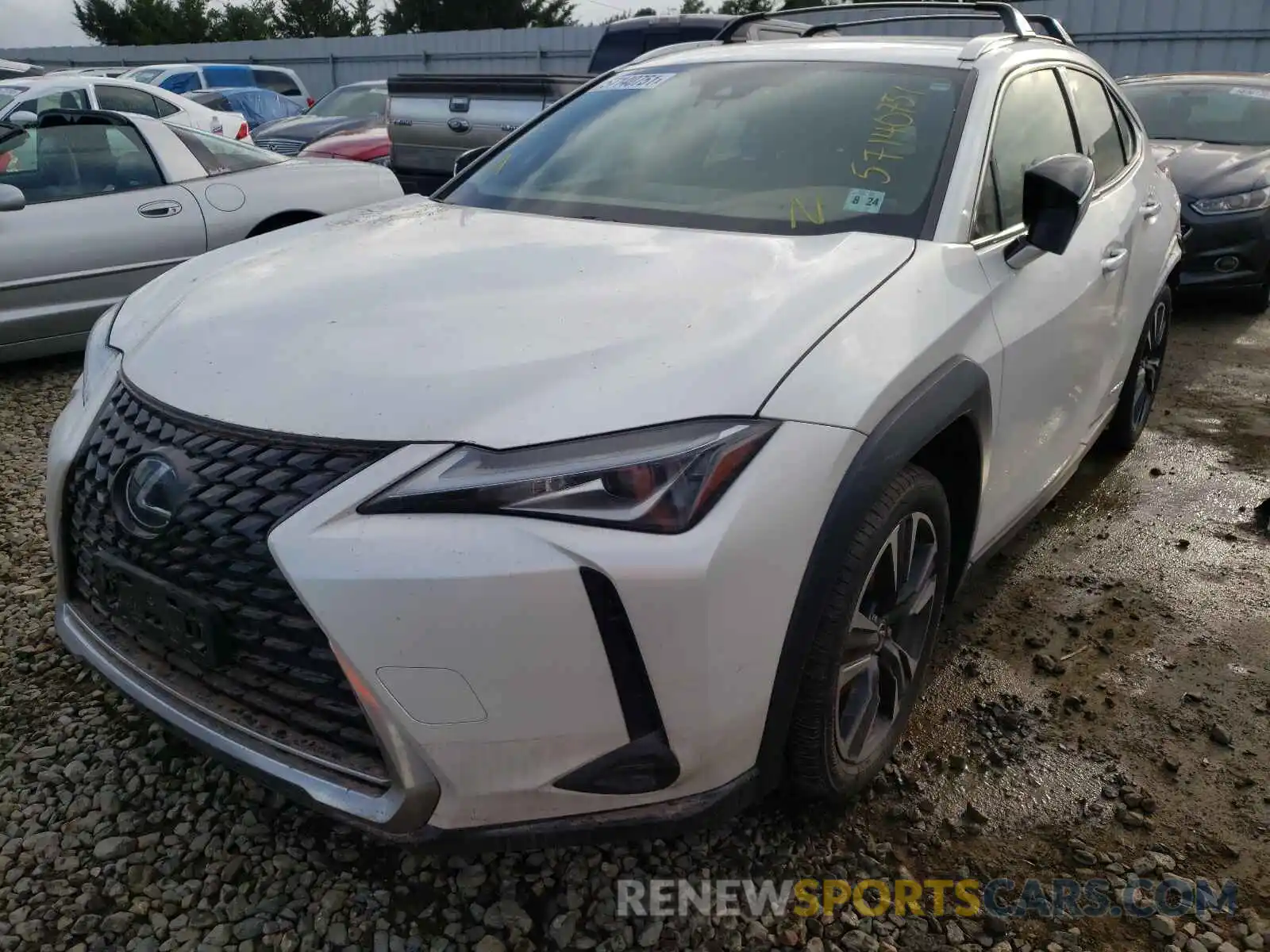 2 Photograph of a damaged car JTHU9JBH3K2011984 LEXUS UX 250H 2019