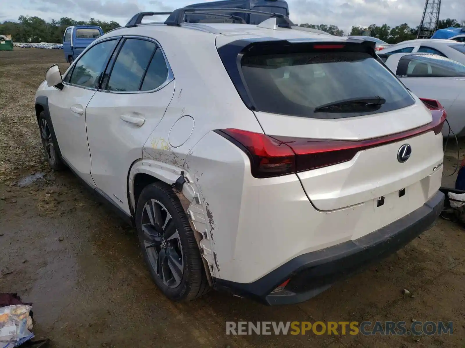 3 Photograph of a damaged car JTHU9JBH3K2011984 LEXUS UX 250H 2019