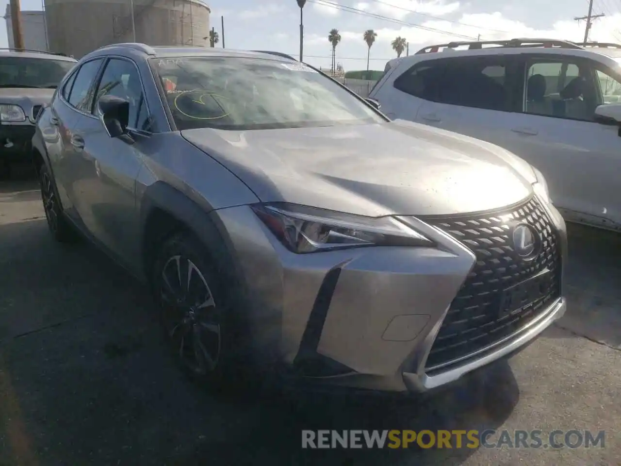 1 Photograph of a damaged car JTHU9JBH3K2014853 LEXUS UX 250H 2019