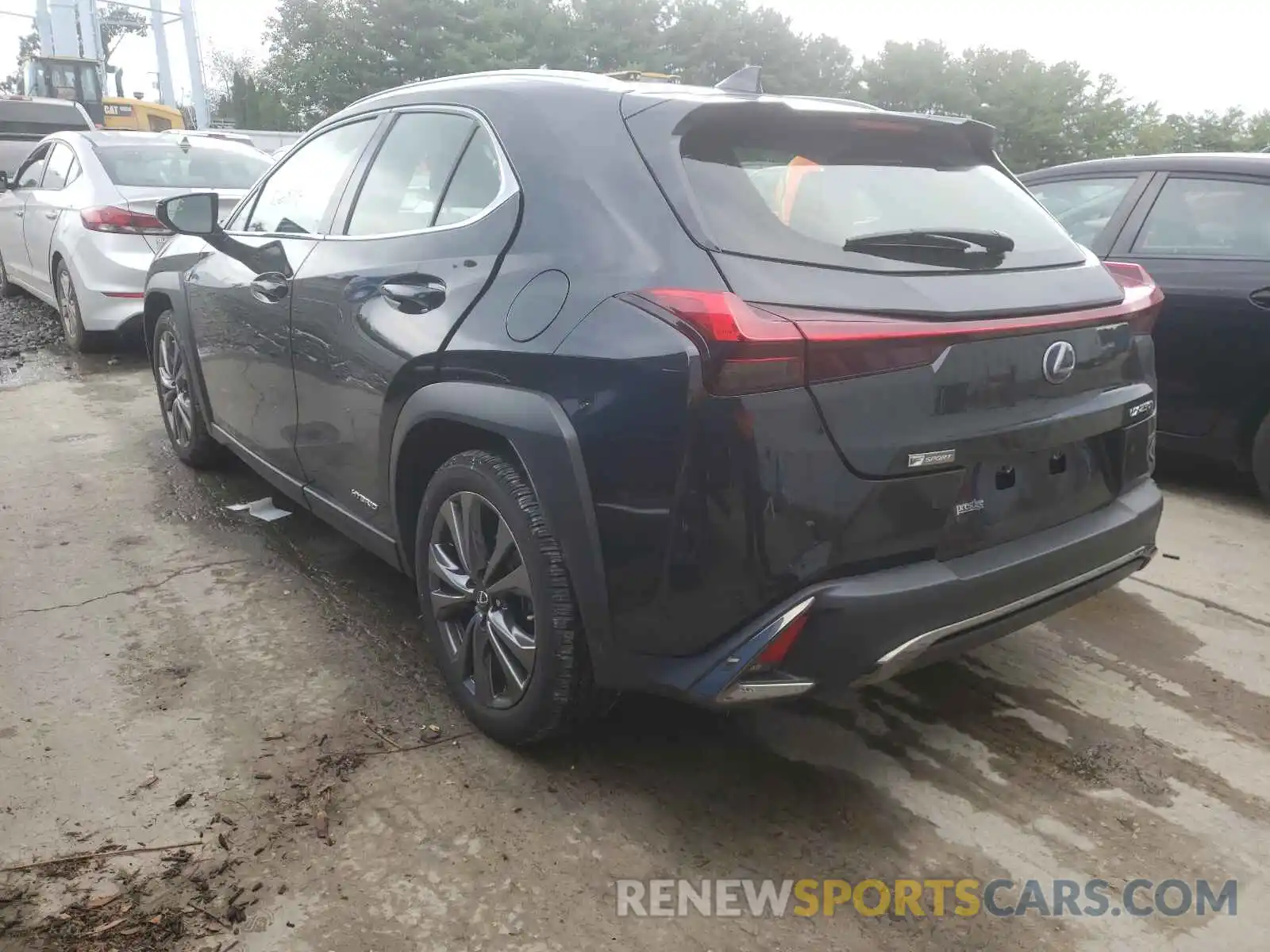 3 Photograph of a damaged car JTHU9JBH3K2019924 LEXUS UX 250H 2019