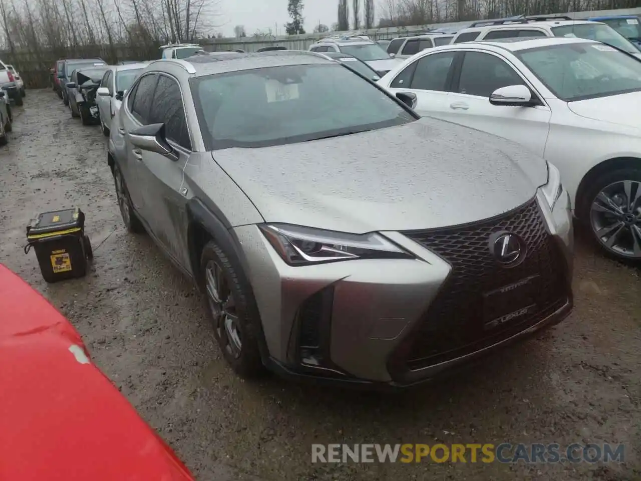 1 Photograph of a damaged car JTHU9JBH4K2002209 LEXUS UX 250H 2019