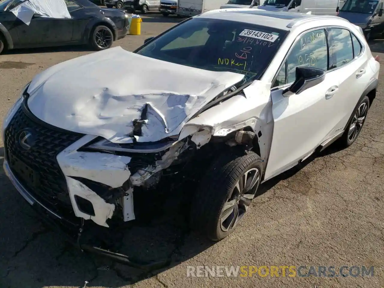 9 Photograph of a damaged car JTHU9JBH4K2004171 LEXUS UX 250H 2019