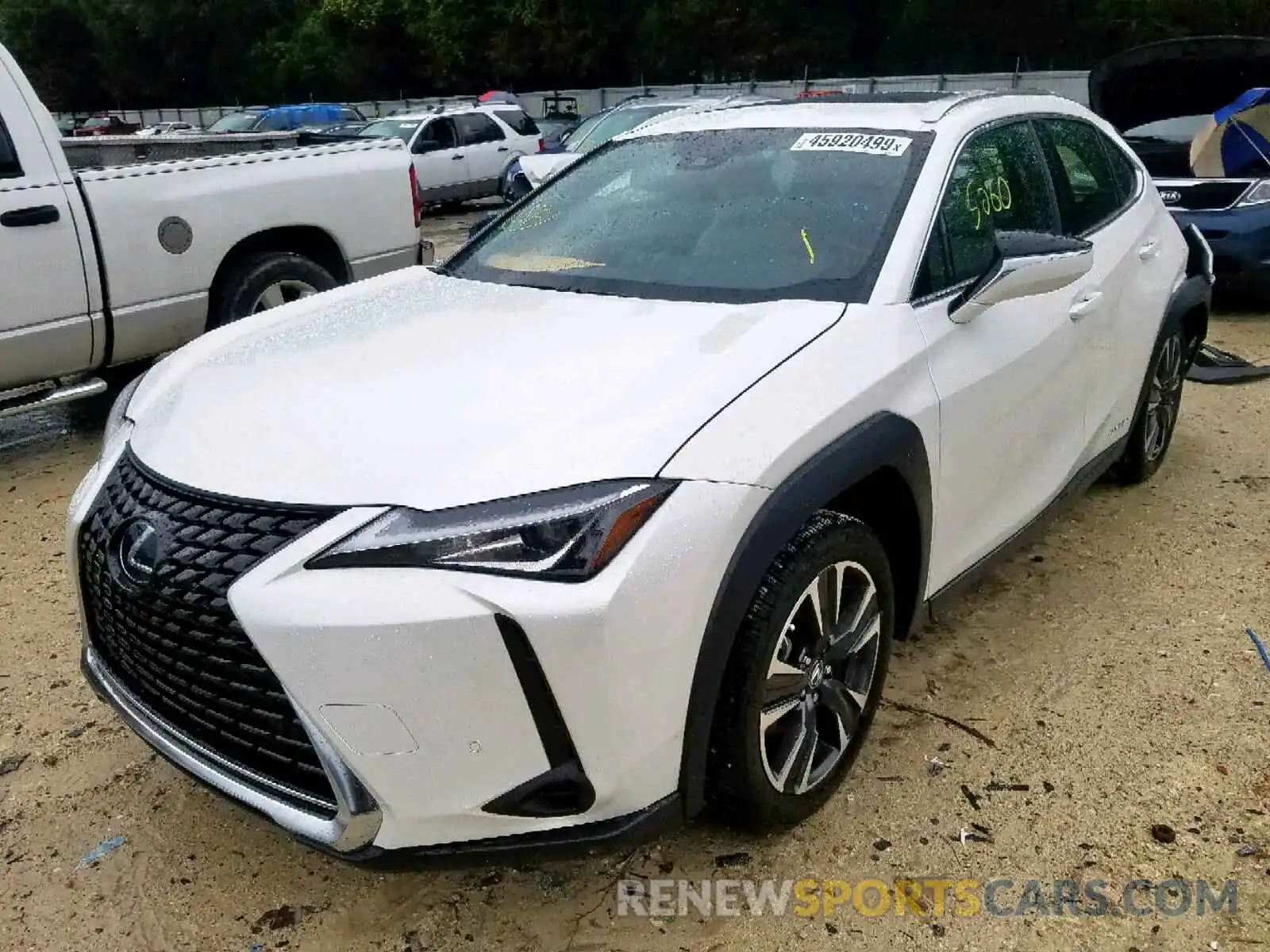 2 Photograph of a damaged car JTHU9JBH4K2007121 LEXUS UX 250H 2019