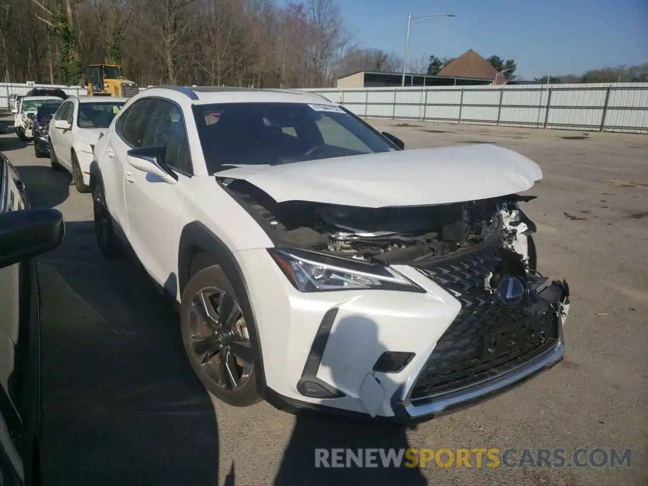 1 Photograph of a damaged car JTHU9JBH4K2007510 LEXUS UX 250H 2019