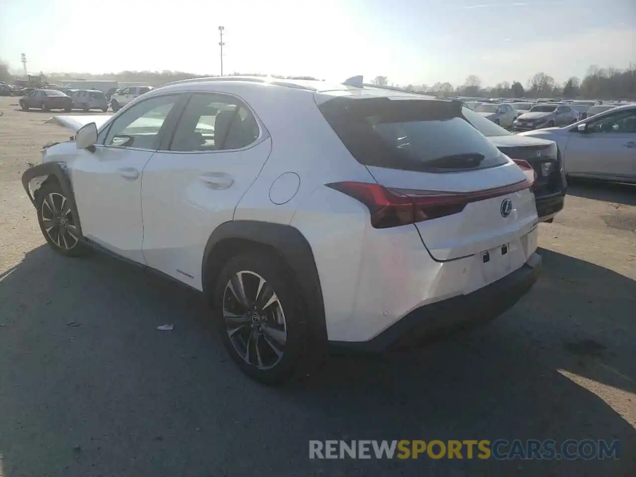 3 Photograph of a damaged car JTHU9JBH4K2007510 LEXUS UX 250H 2019