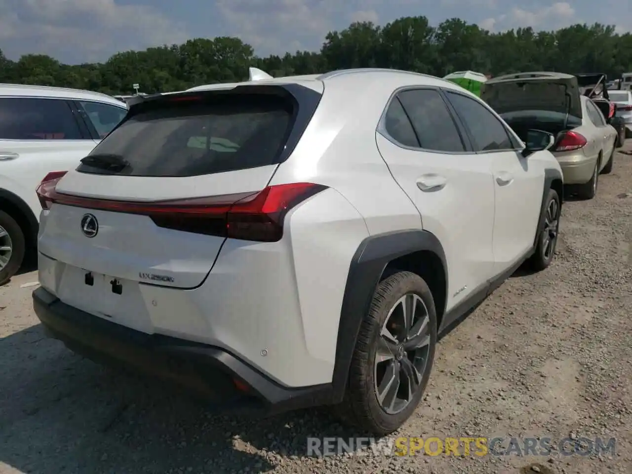 4 Photograph of a damaged car JTHU9JBH4K2010567 LEXUS UX 250H 2019