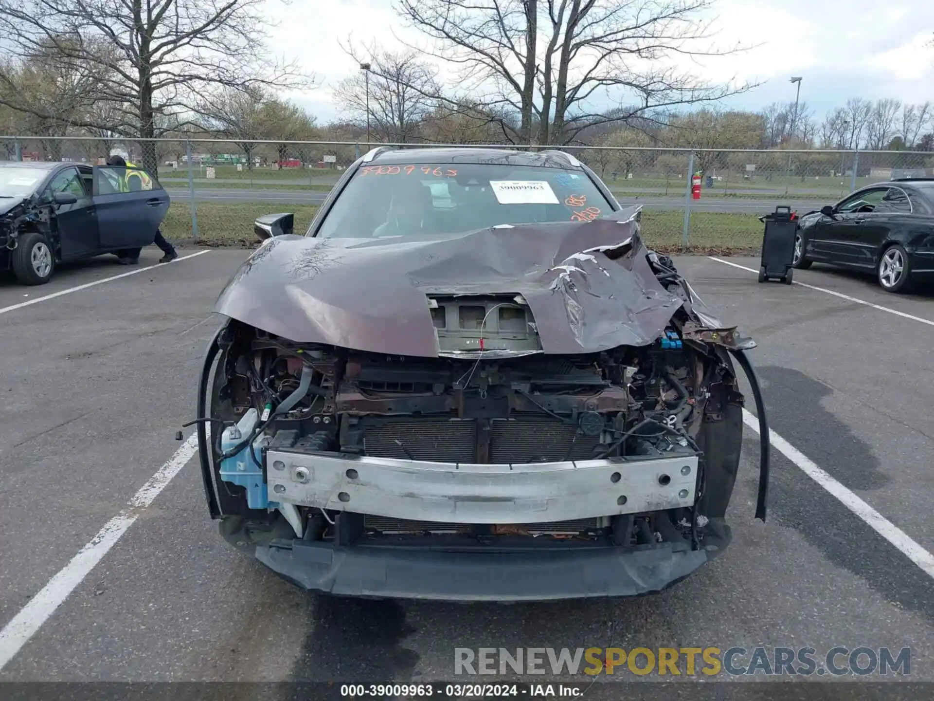 6 Photograph of a damaged car JTHU9JBH5K2002848 LEXUS UX 250H 2019