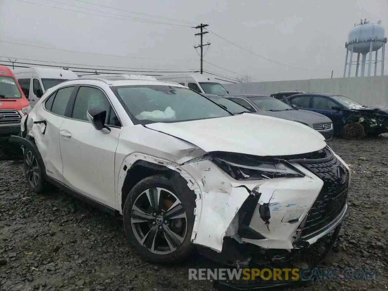 9 Photograph of a damaged car JTHU9JBH5K2006558 LEXUS UX 250H 2019