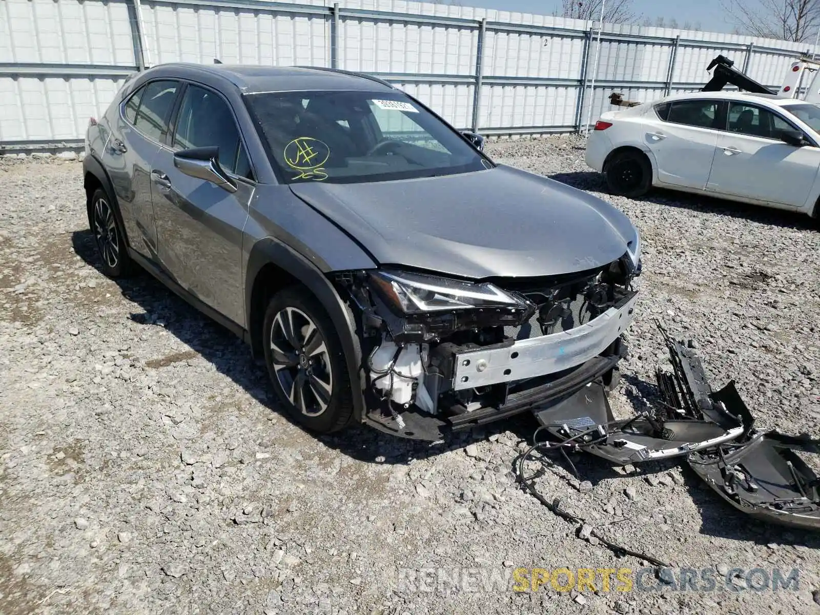 1 Photograph of a damaged car JTHU9JBH5K2009590 LEXUS UX 250H 2019