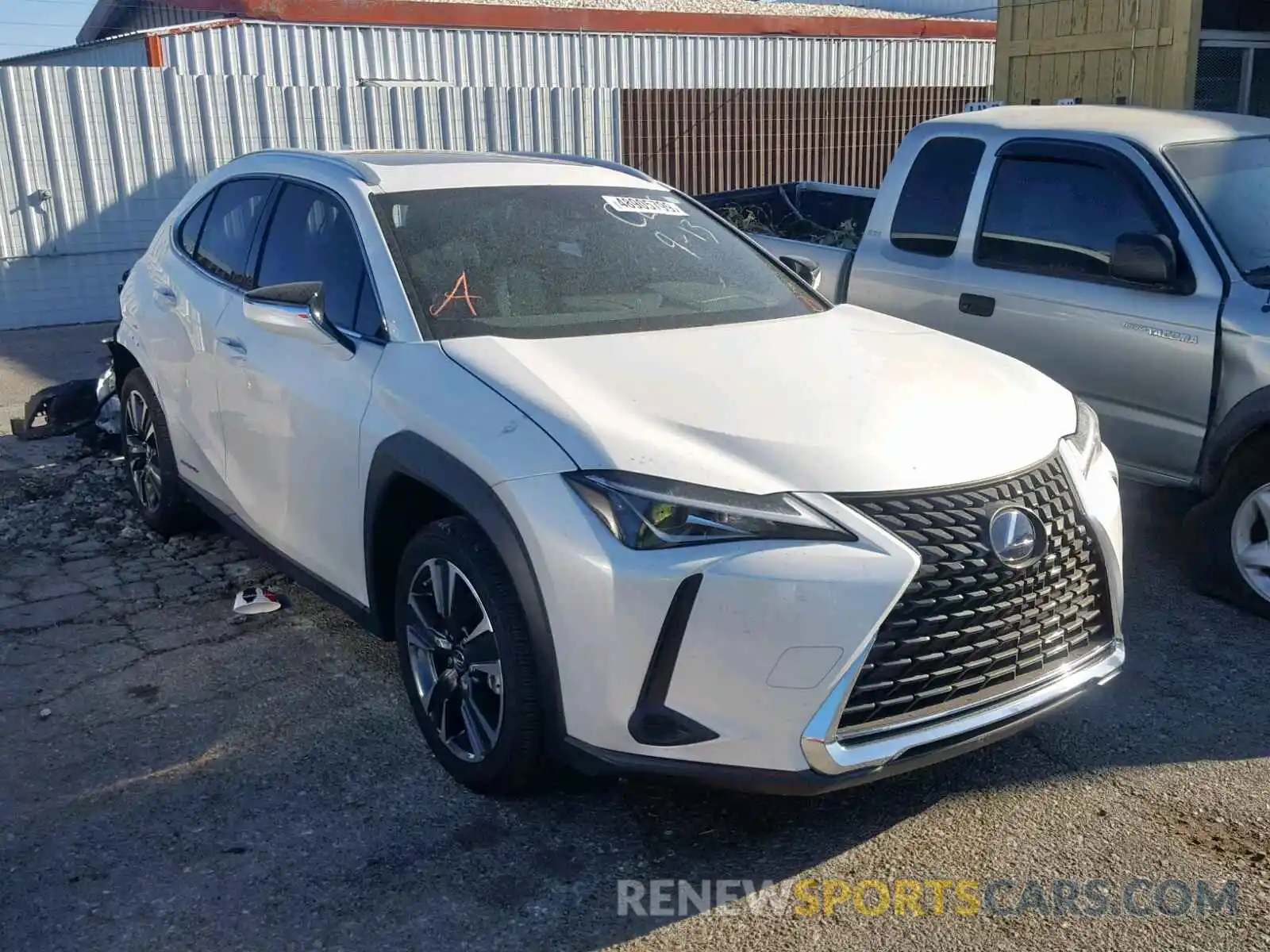 1 Photograph of a damaged car JTHU9JBH5K2010321 LEXUS UX 250H 2019