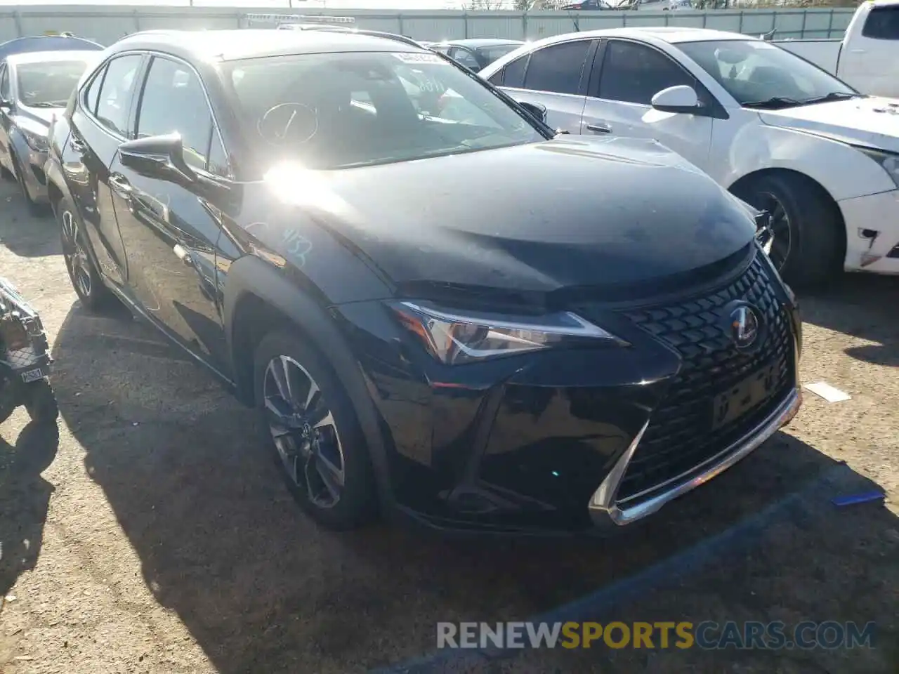 1 Photograph of a damaged car JTHU9JBH6K2002292 LEXUS UX 250H 2019