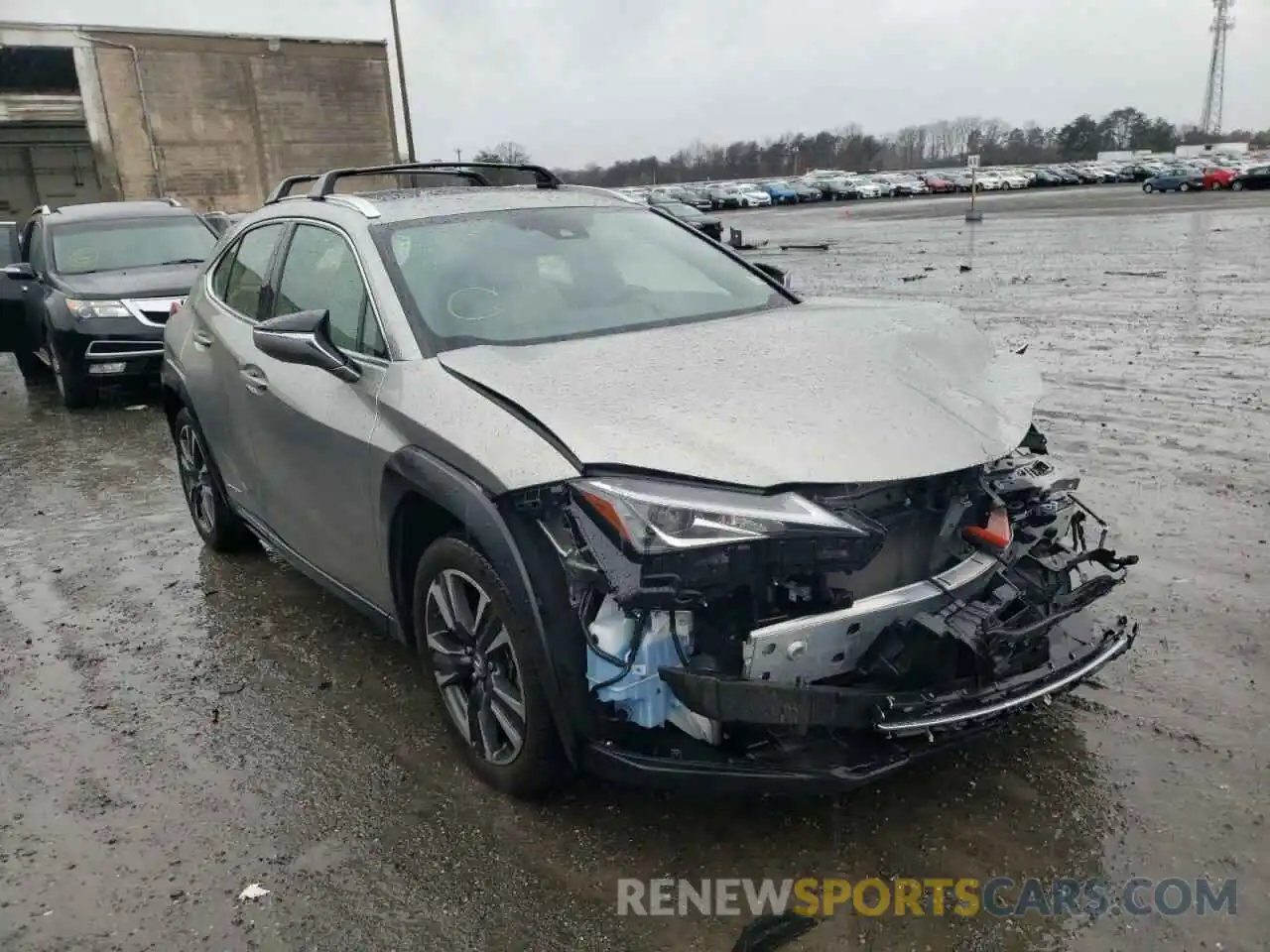 1 Photograph of a damaged car JTHU9JBH6K2006178 LEXUS UX 250H 2019