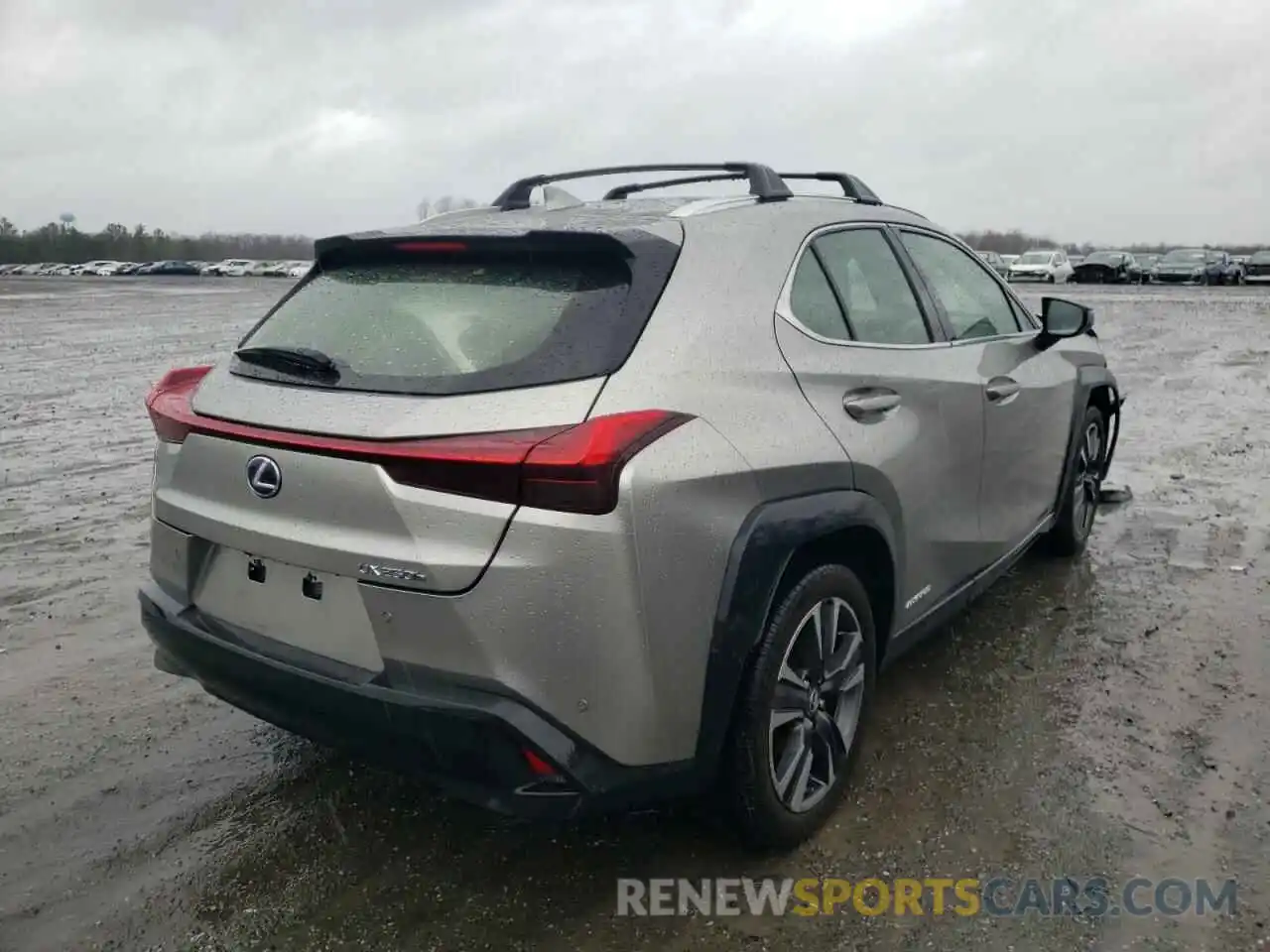 4 Фотография поврежденного автомобиля JTHU9JBH6K2006178 LEXUS UX 250H 2019