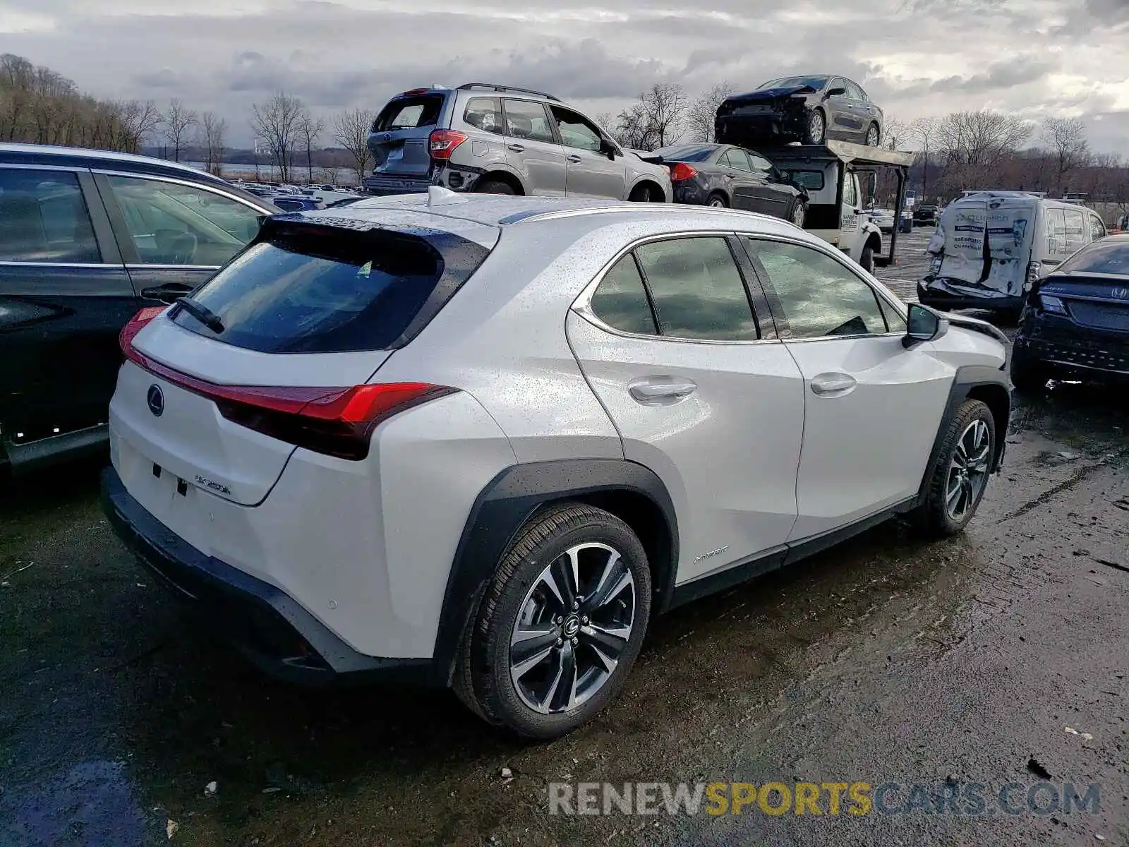 4 Photograph of a damaged car JTHU9JBH6K2012272 LEXUS UX 250H 2019