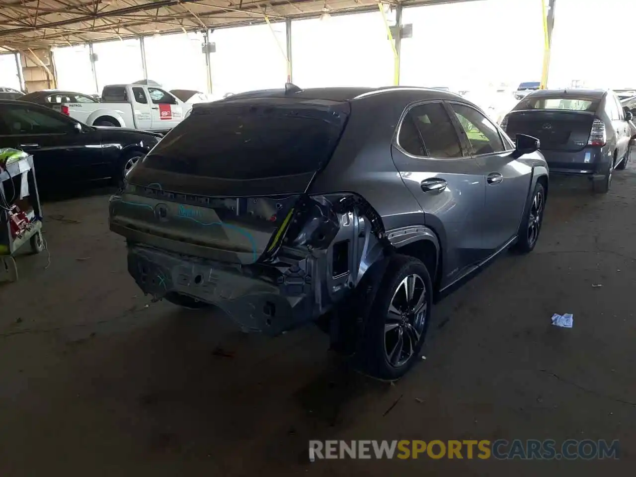 4 Photograph of a damaged car JTHU9JBH6K2012322 LEXUS UX 250H 2019