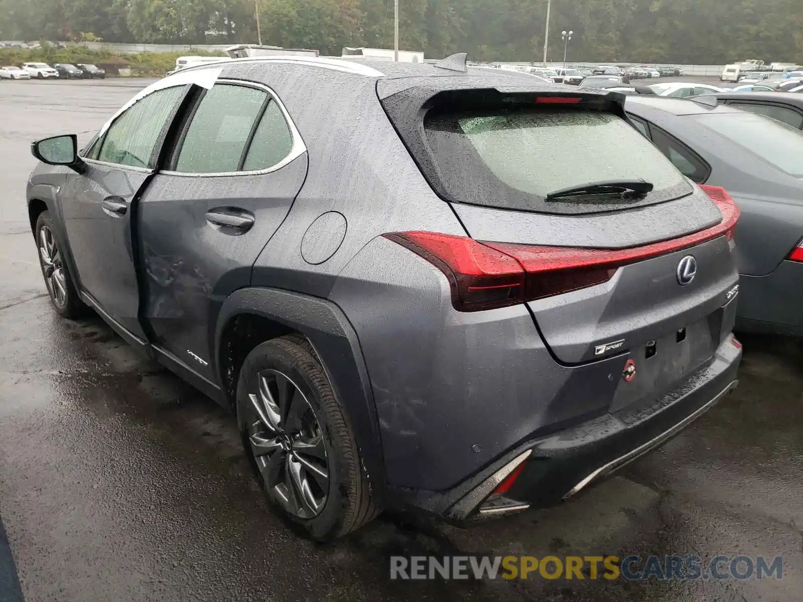 3 Photograph of a damaged car JTHU9JBH6K2015379 LEXUS UX 250H 2019