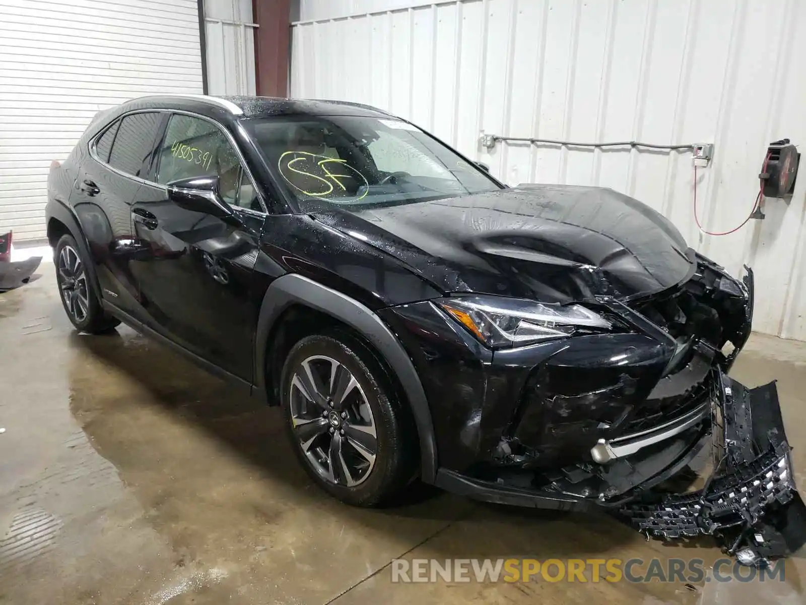 1 Photograph of a damaged car JTHU9JBH6K2016872 LEXUS UX 250H 2019