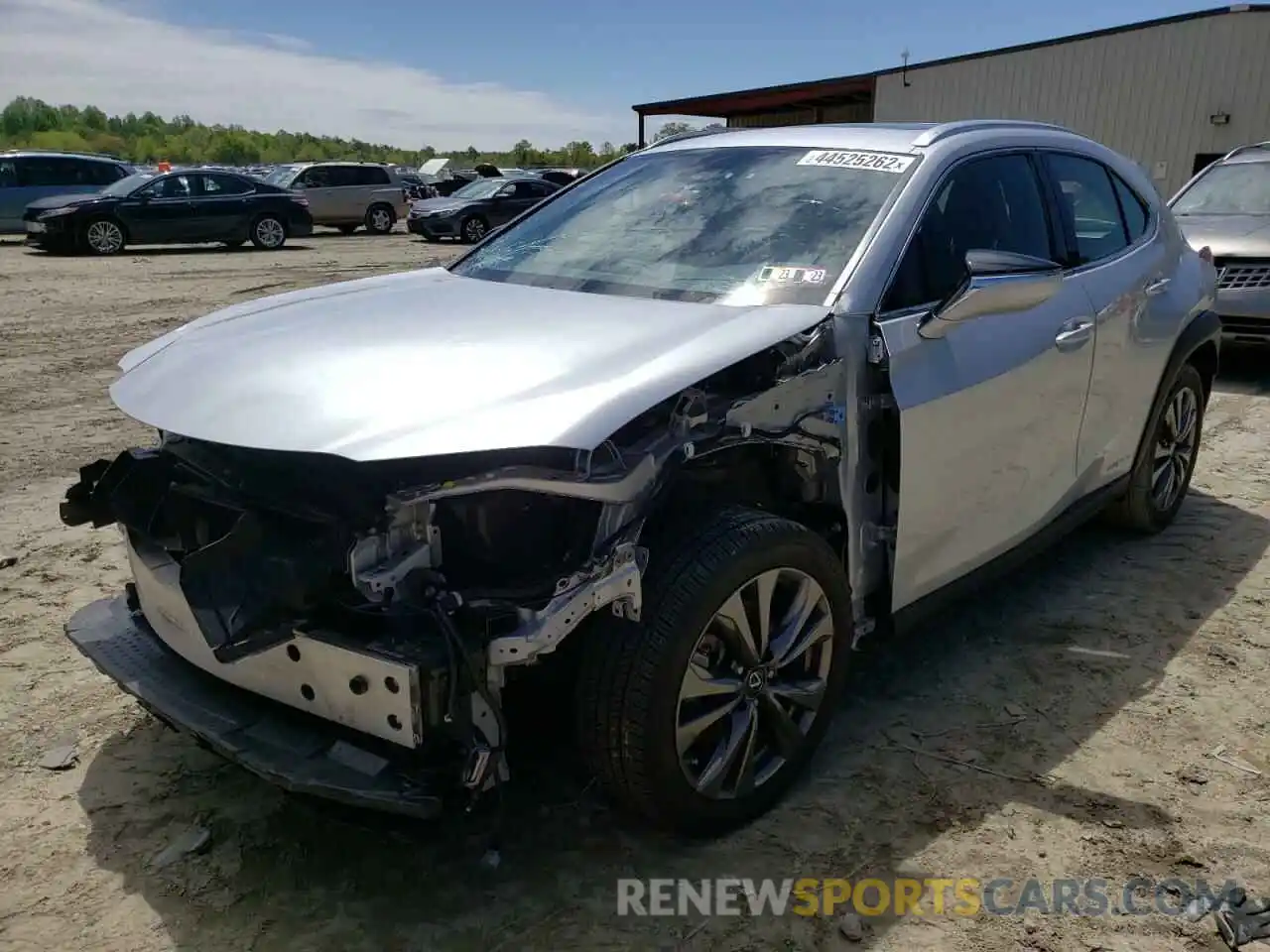 2 Photograph of a damaged car JTHU9JBH7K2011423 LEXUS UX 250H 2019