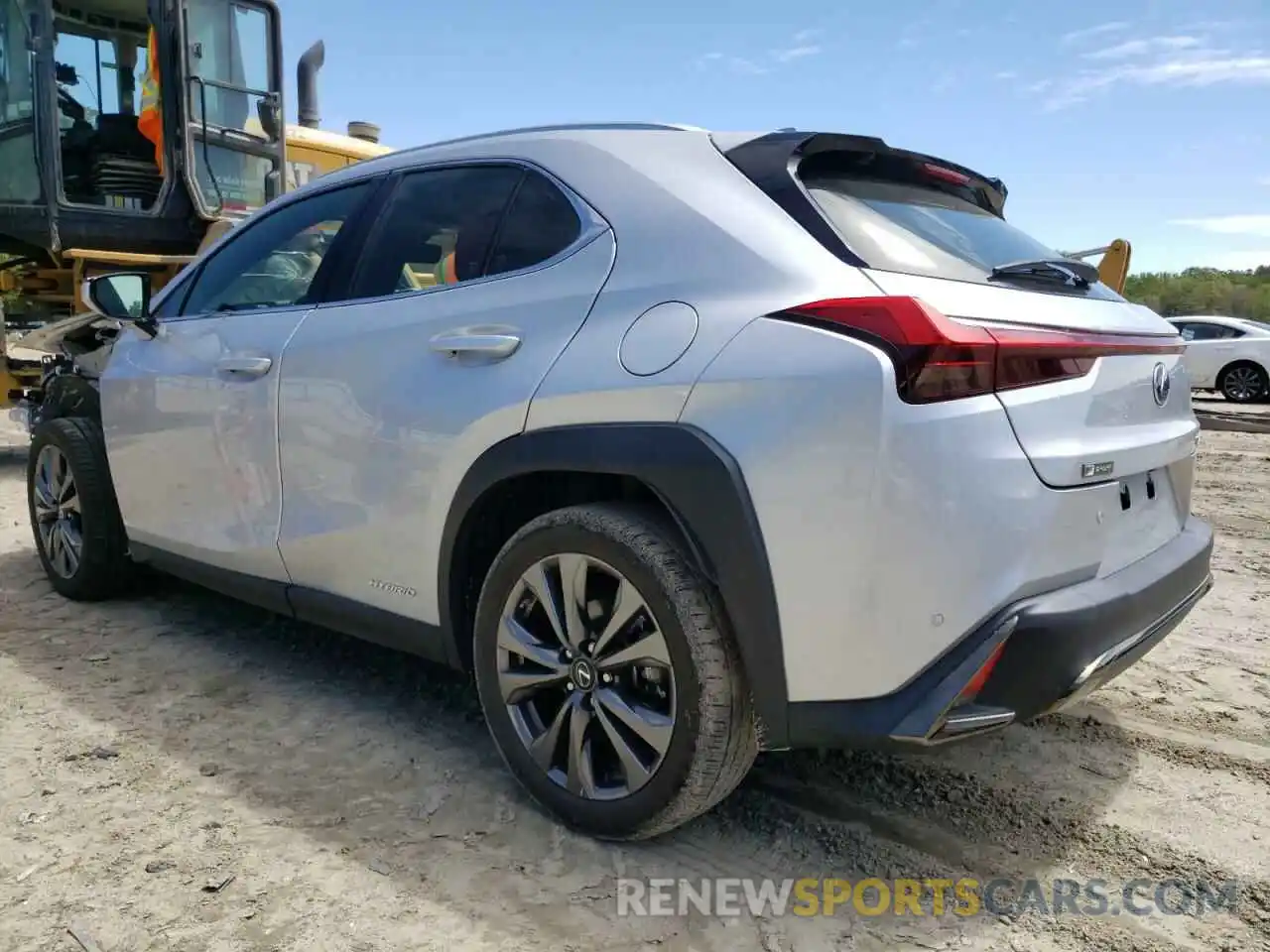 3 Photograph of a damaged car JTHU9JBH7K2011423 LEXUS UX 250H 2019