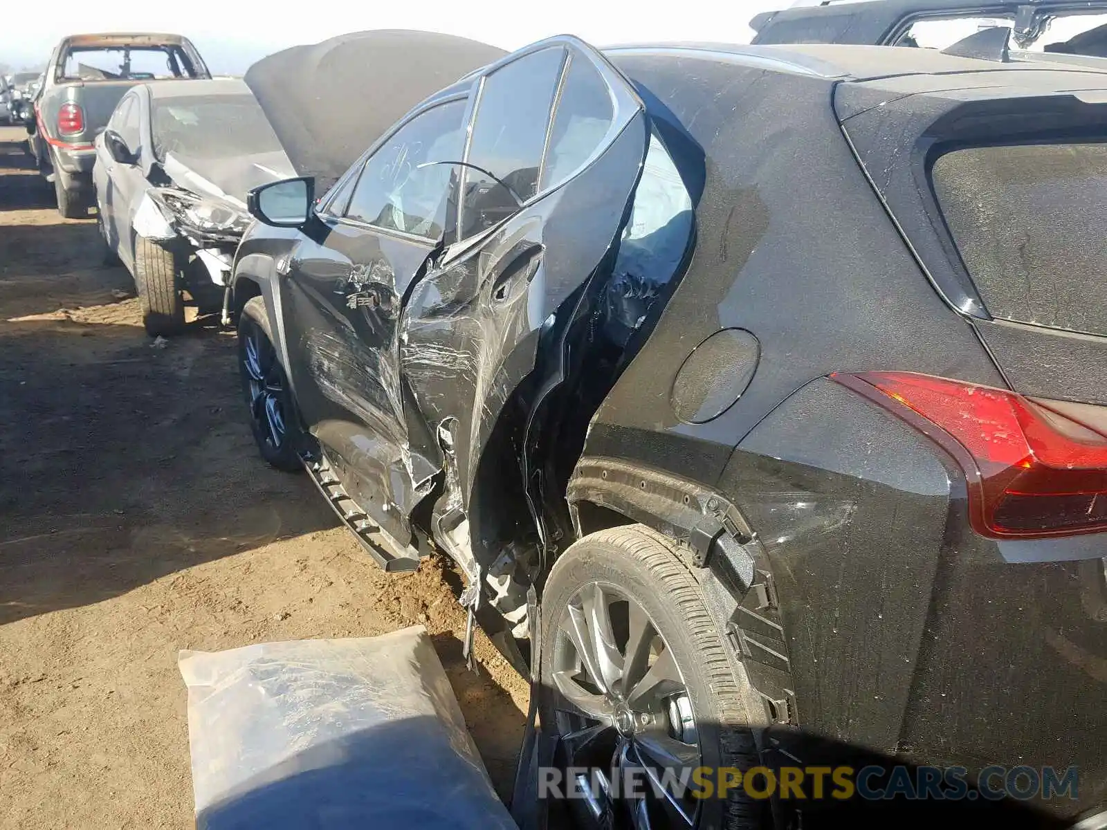 9 Photograph of a damaged car JTHU9JBH8K2002424 LEXUS UX 250H 2019